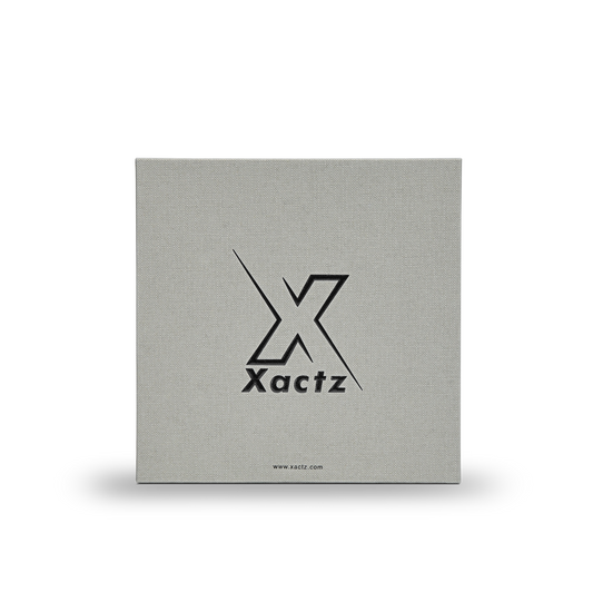 Premium Gray-Green Black Gold Embossed Luxury Lid and Base Gift Box