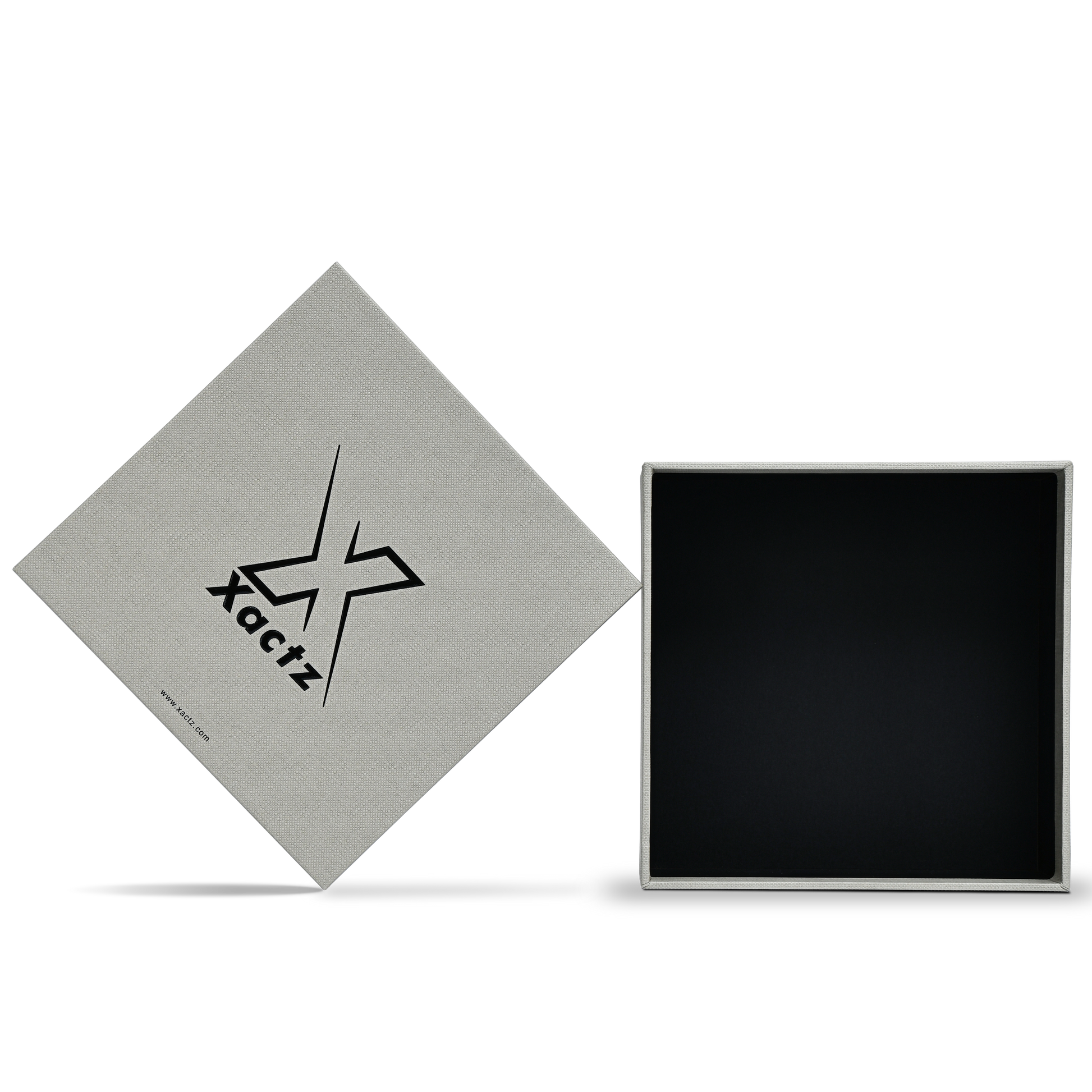 Premium Gray-Green Black Gold Embossed Luxury Lid and Base Gift Box