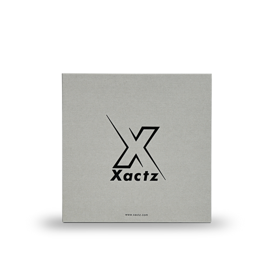 Premium Gray-Green Black Gold Hot Stamped Luxury Lid and Base Box