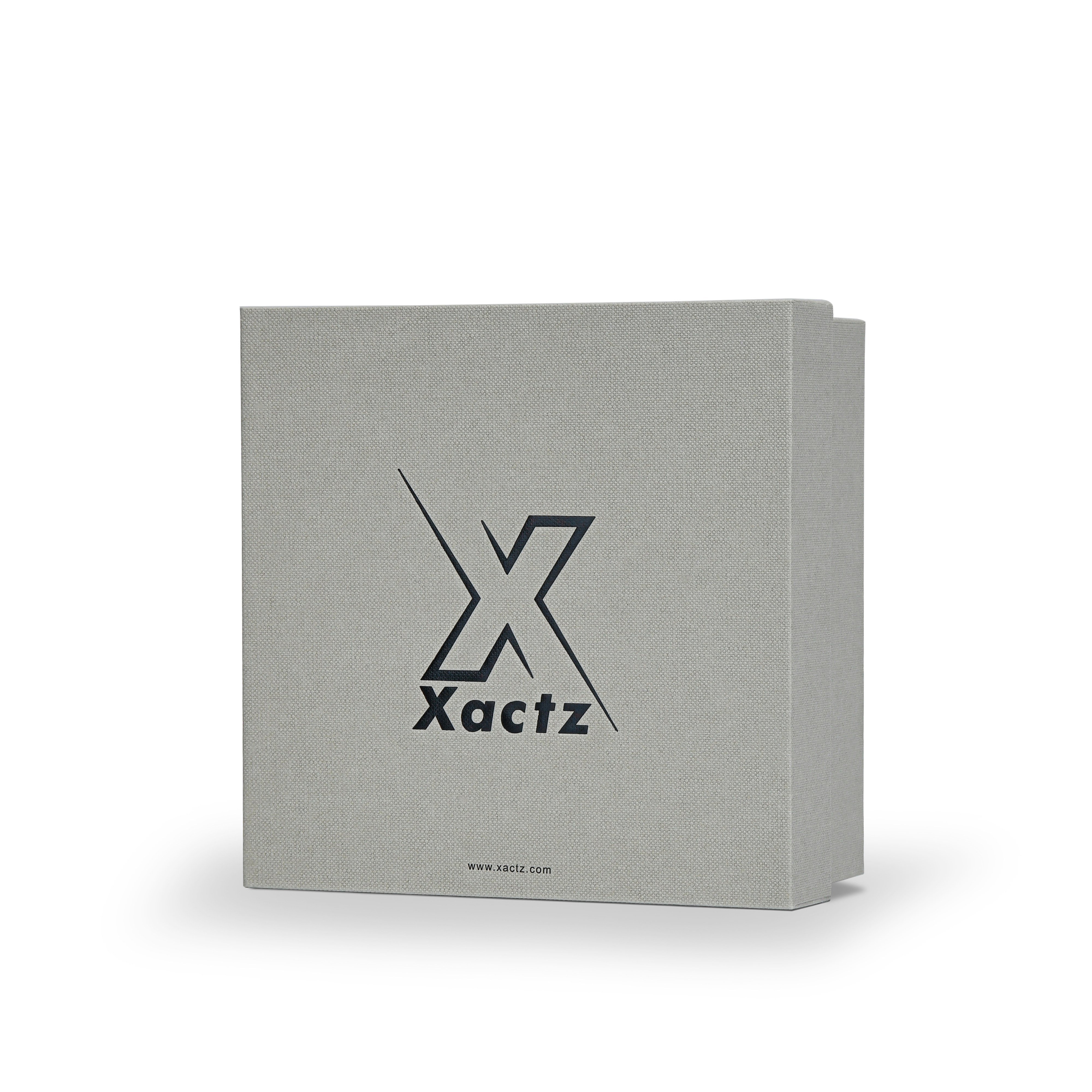 Premium Gray-Green Black Gold Hot Stamped Luxury Lid and Base Box