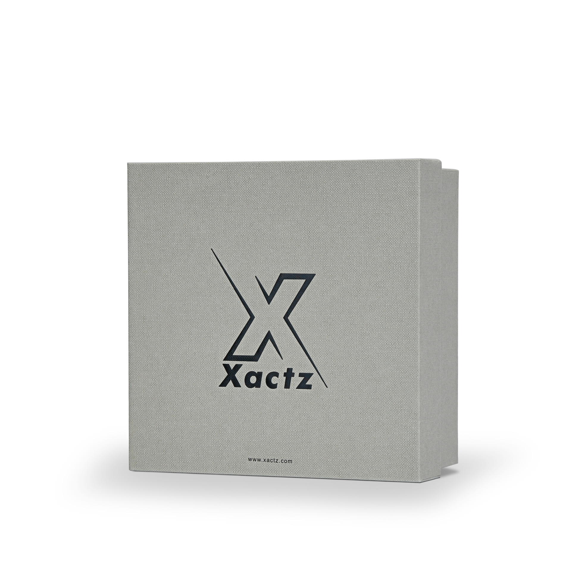 Premium Gray-Green Black Gold Hot Stamped Luxury Lid and Base Box