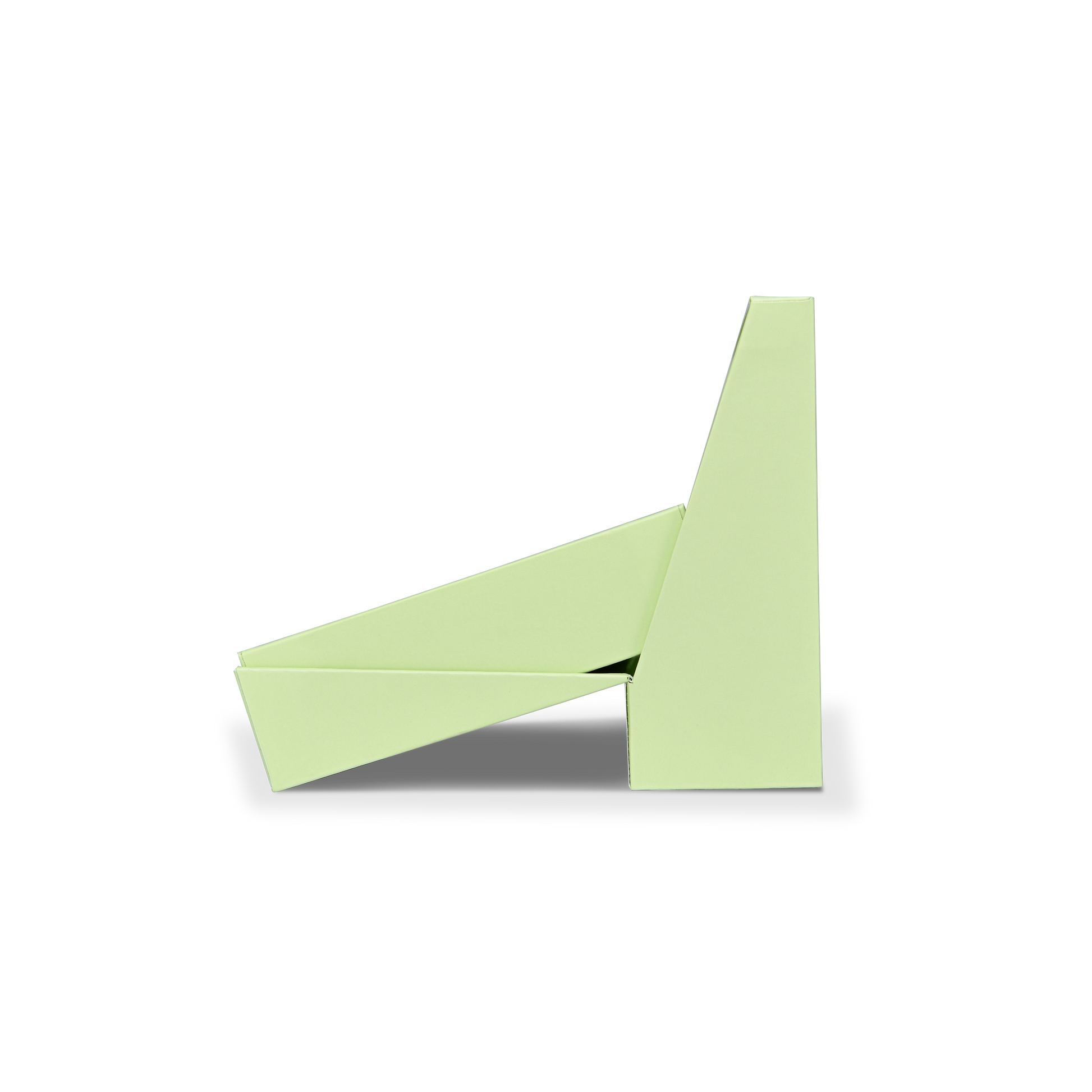 Premium Green Embossed Black Gold Foil Flip-Top Luxury Gift Box with Silver Accent Details, Anti-Scratch Matte Lamination, and Dual-Layer Construction