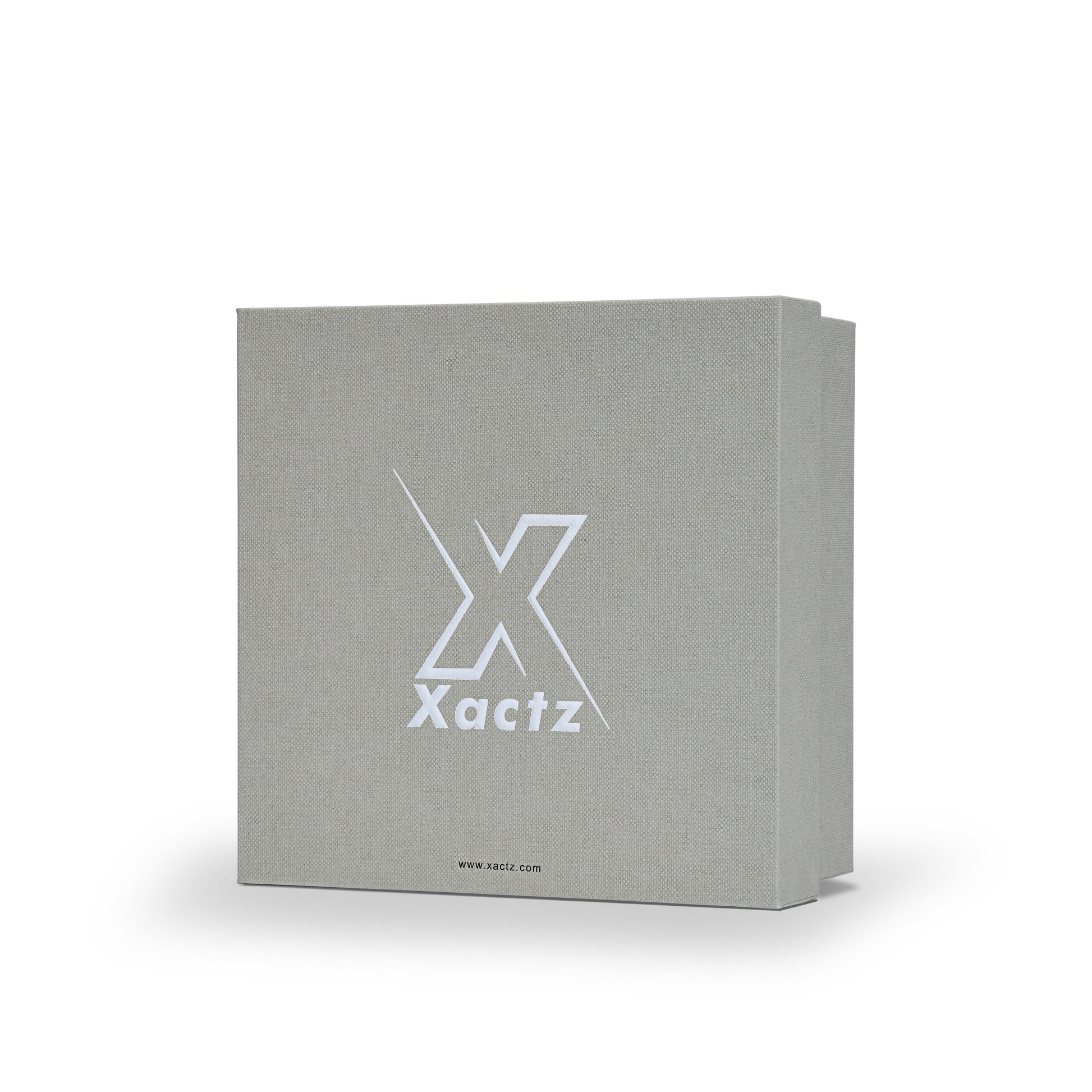 Premium Italian Gray-Green White Gold Embossed Detailed Lid and Base Luxury Gift Box