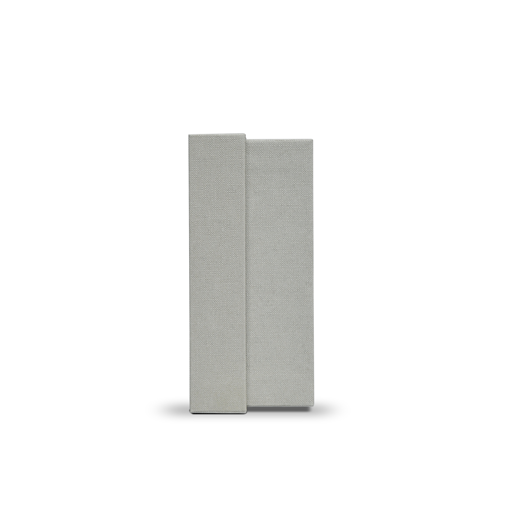 Premium Italian Gray-Green White Gold Embossed Detailed Lid and Base Luxury Gift Box