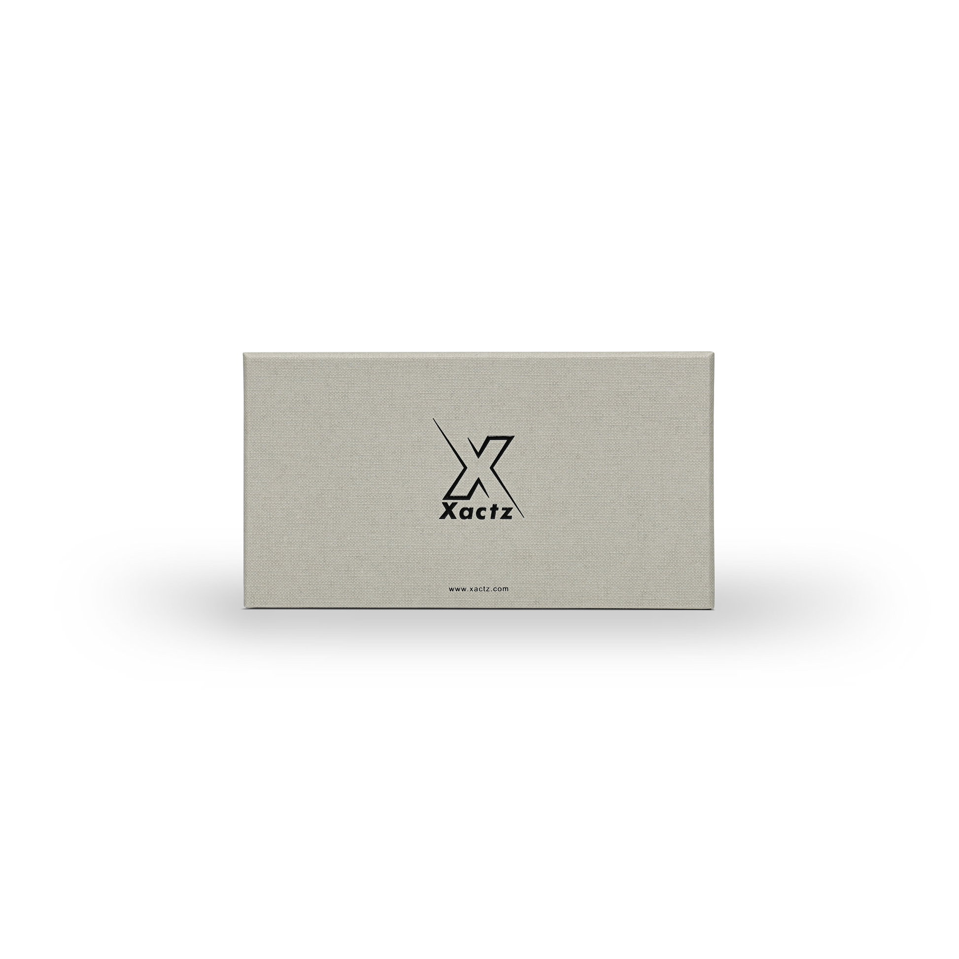 Premium Italian Sage Green Linen Embossed Black Gold Foil Drawer-Style Luxury Gift Box with Cream Interior and Natural Raffia Fill