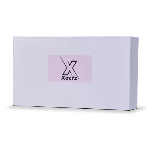 Premium Lavender Rigid Flip-Top Luxury Gift Box with Coordinated Interior and Custom Product Compartments