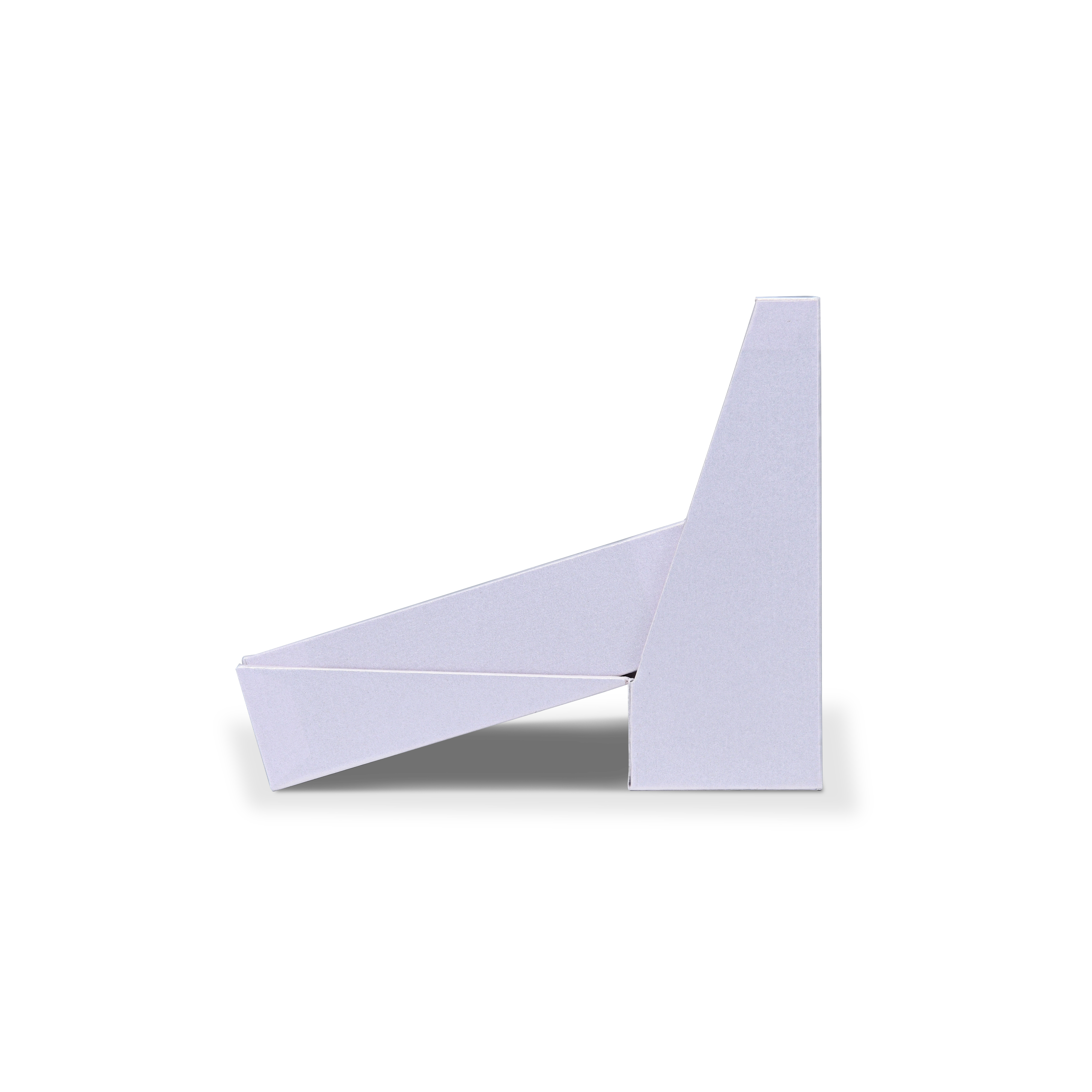 Premium Lavender Rigid Flip-Top Luxury Gift Box with Coordinated Interior and Custom Product Compartments