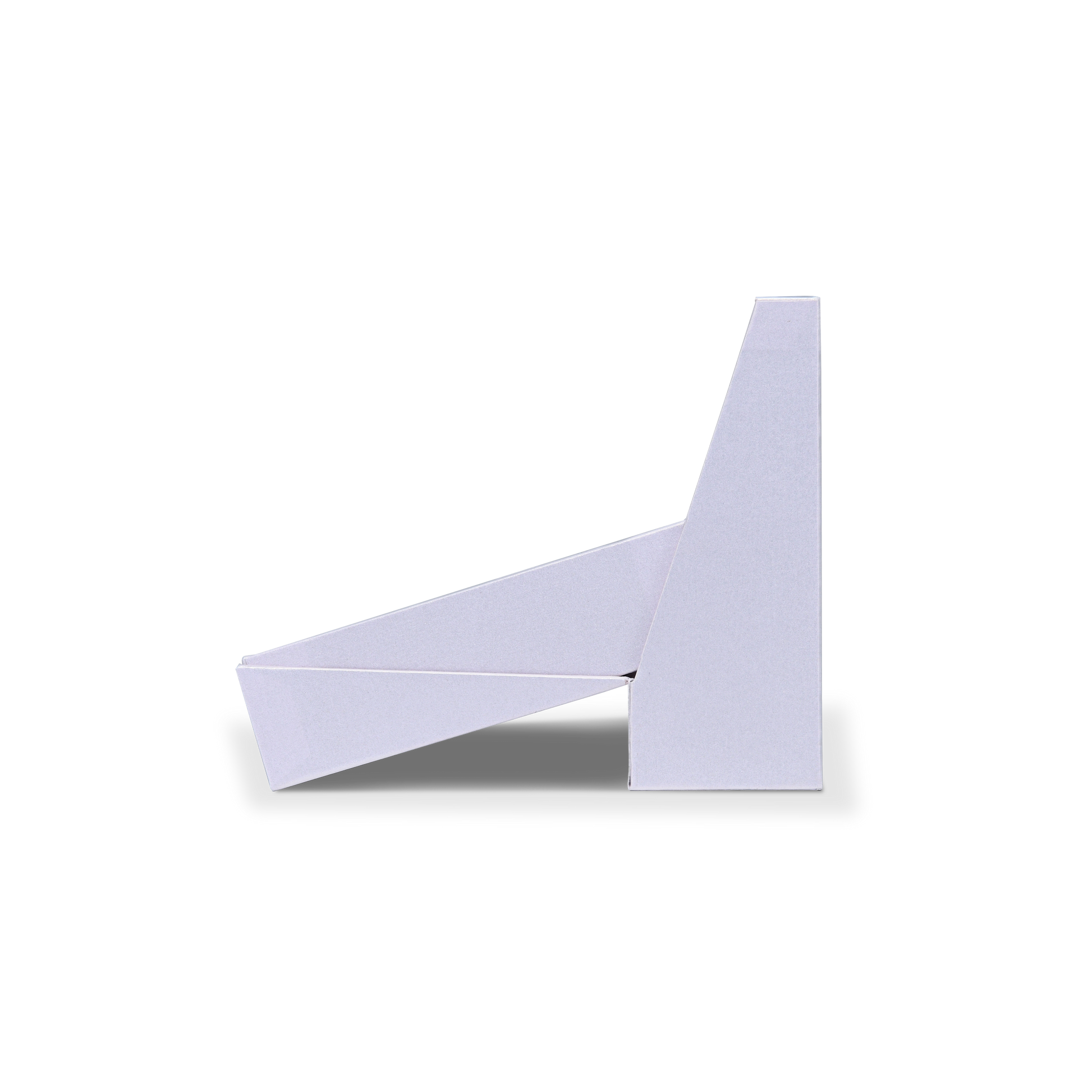 Premium Lavender Rigid Flip-Top Luxury Gift Box with Coordinated Interior and Custom Product Compartments