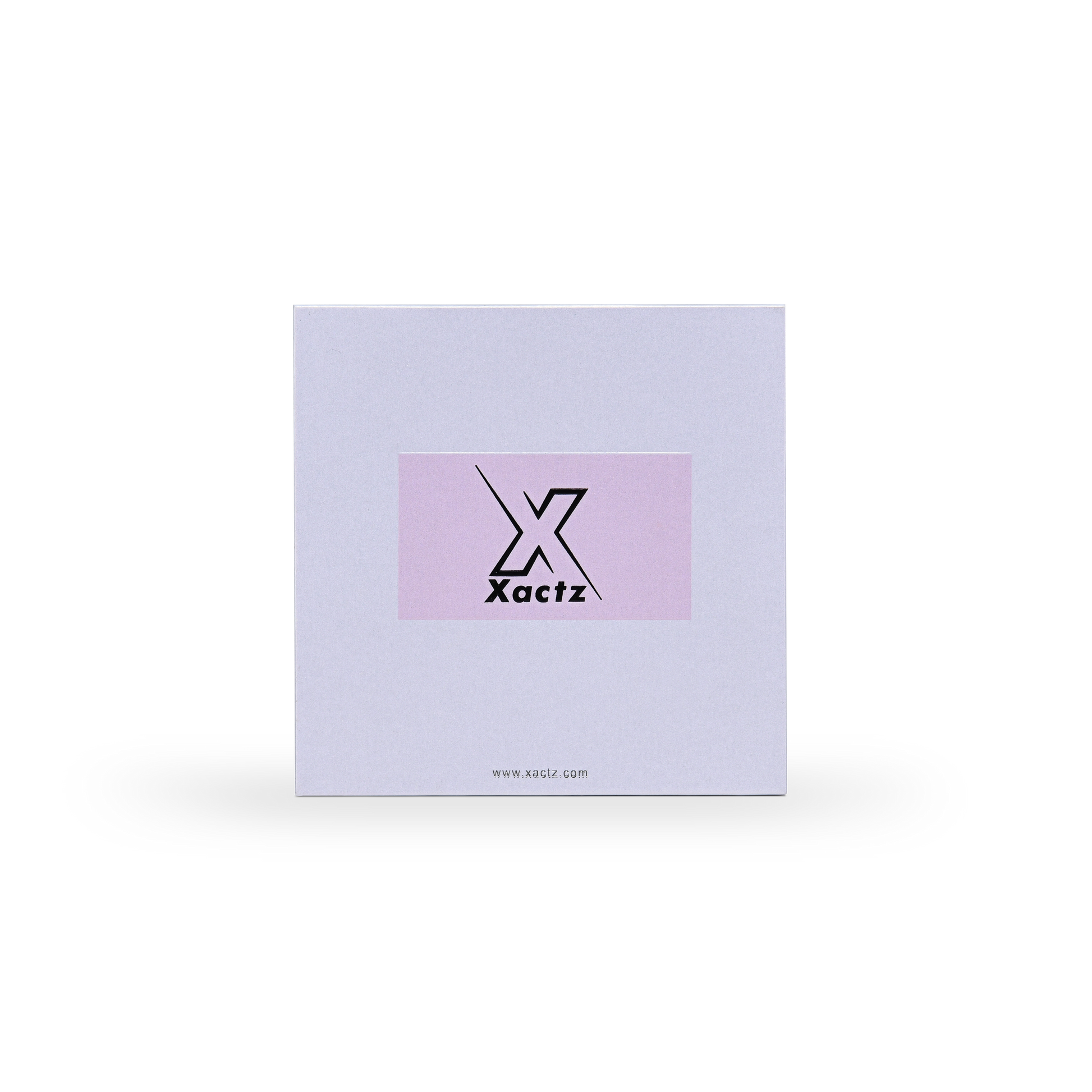 Premium Lavender Square Rigid Flip-Top Luxury Gift Box with Coordinated Interior and Custom Product Compartments