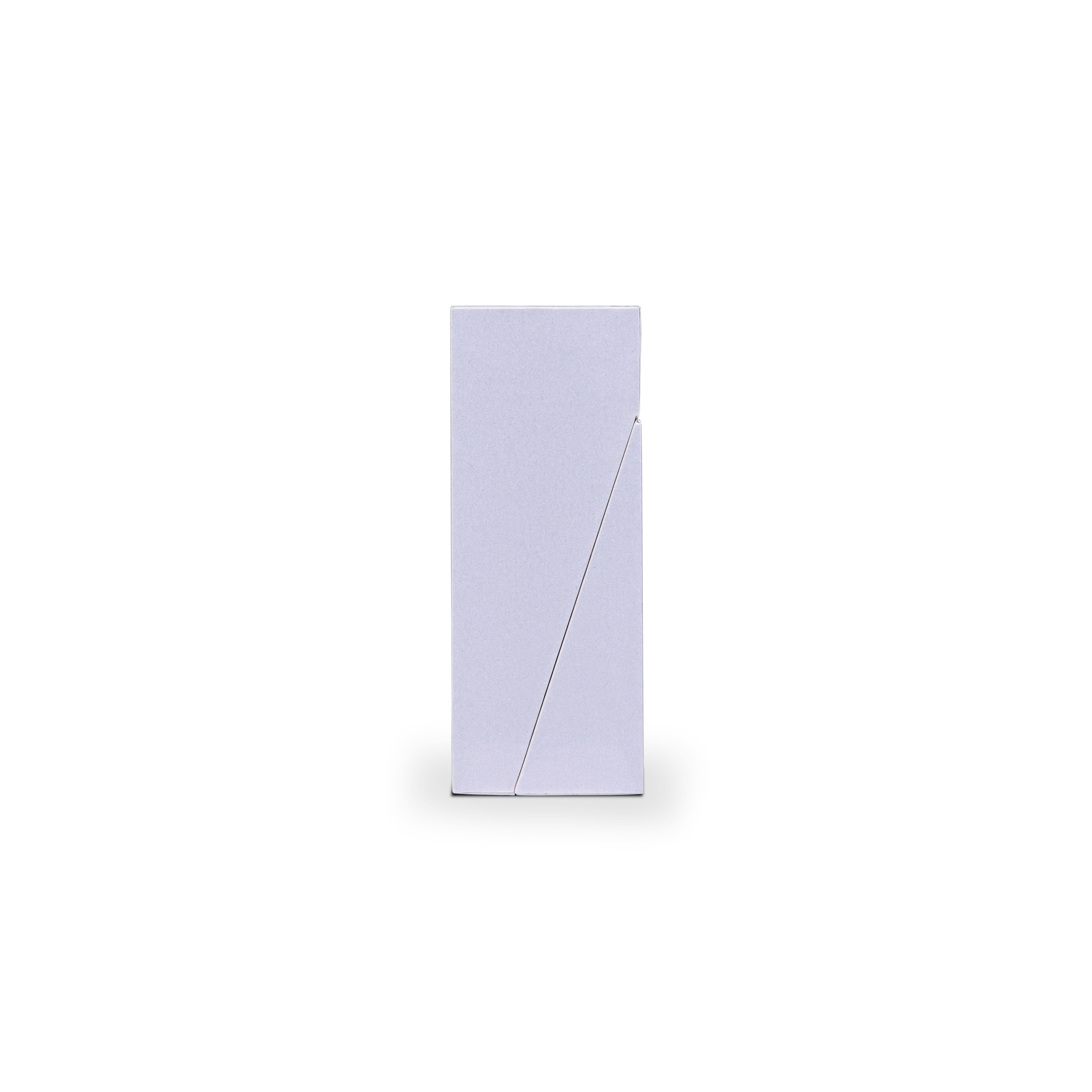 Premium Lavender Square Rigid Flip-Top Luxury Gift Box with Coordinated Interior and Custom Product Compartments