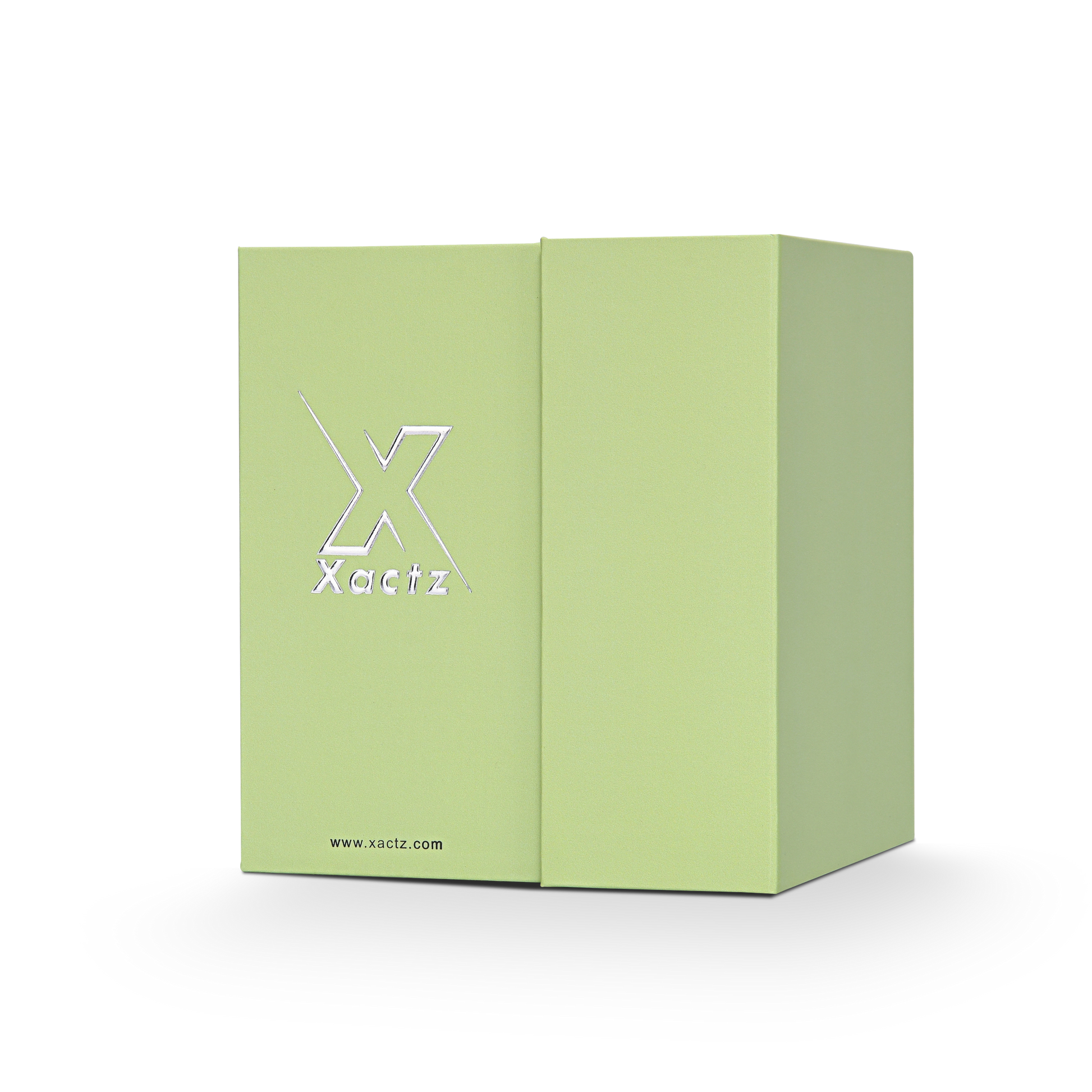 Boîte de Luxe Personnalisée Vert Clair à Couvercle Rabattable Emballage Résistant aux Rayures