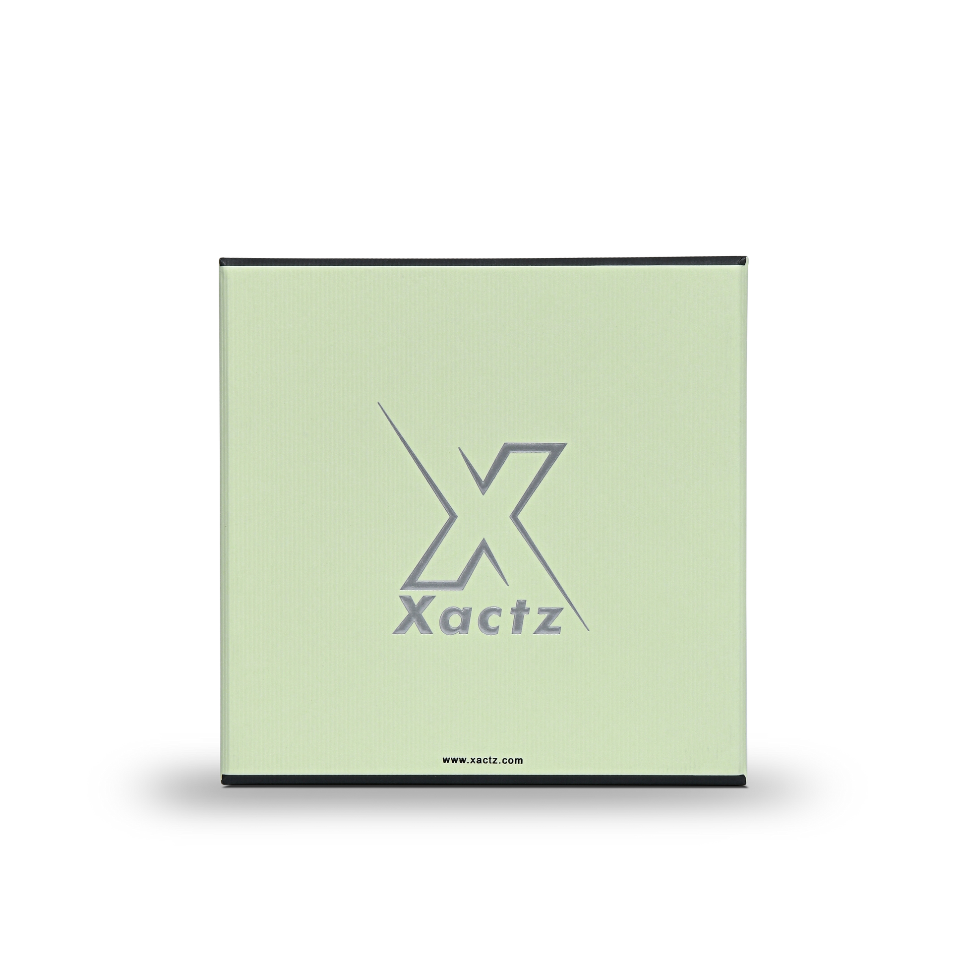 Premium Light Green Dazzling Silver Embossed Luxury Lid and Base Gift Box