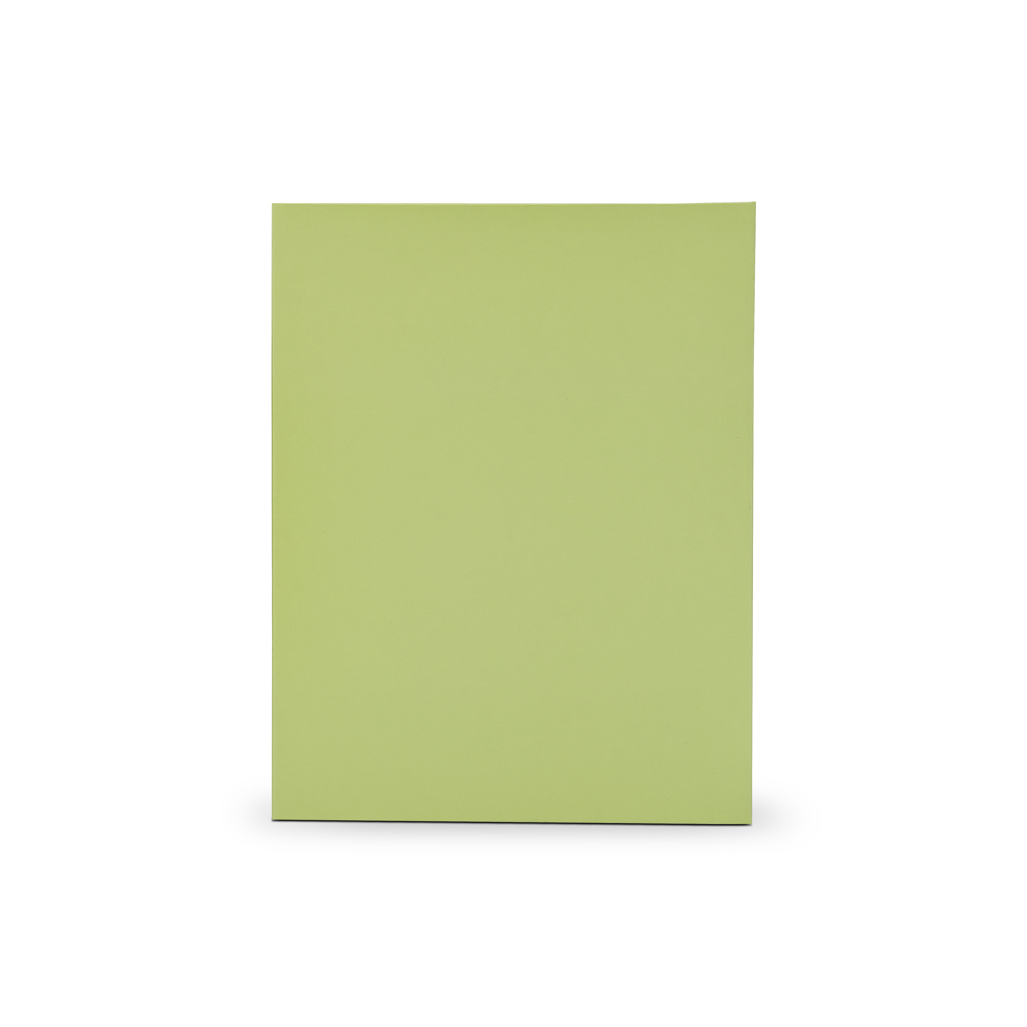 Premium Light Green Die-Cut Handle Bag with Bright Silver Foil