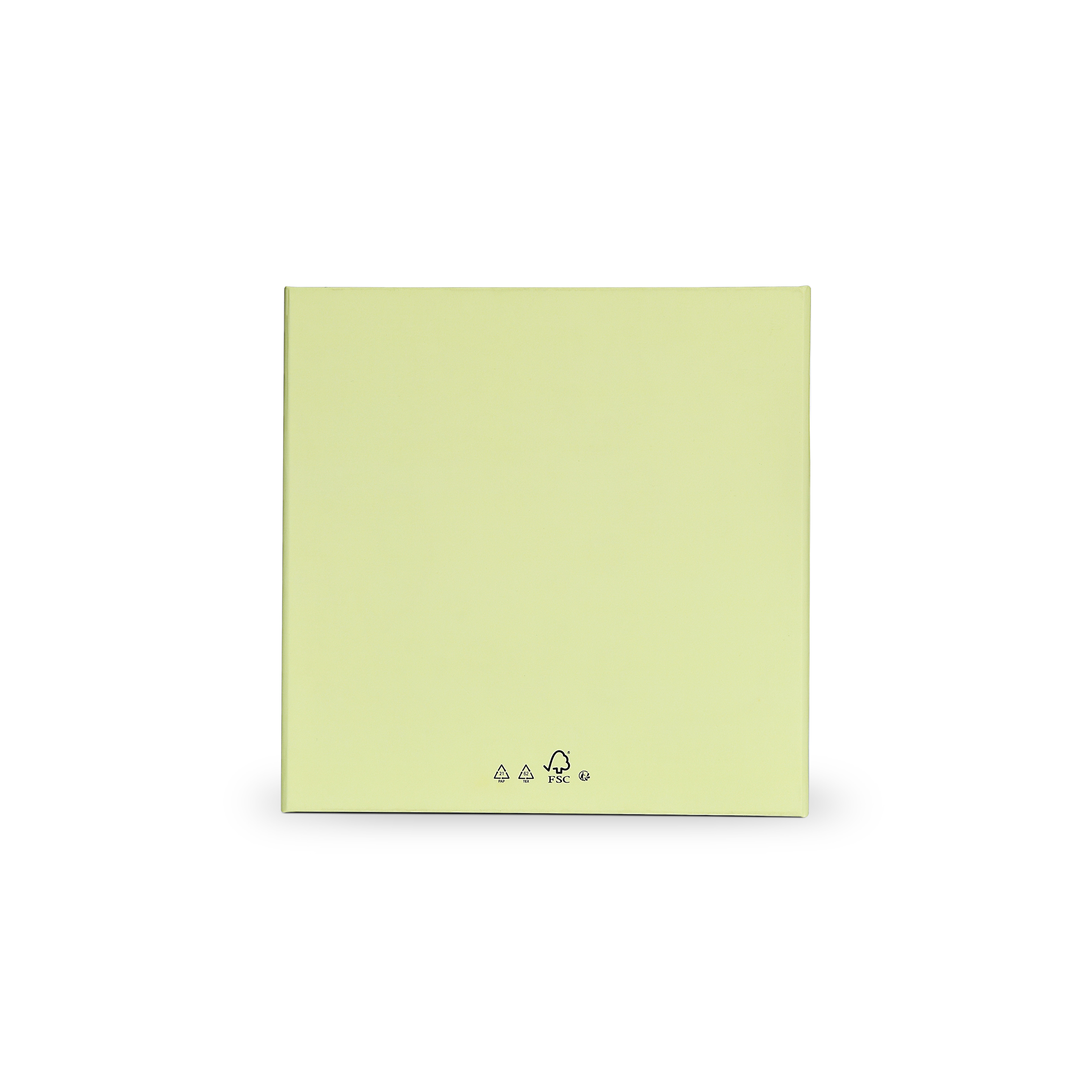 Premium Light Green Embossed Silver Foil Rigid Folding Book-Style Luxury Gift Box