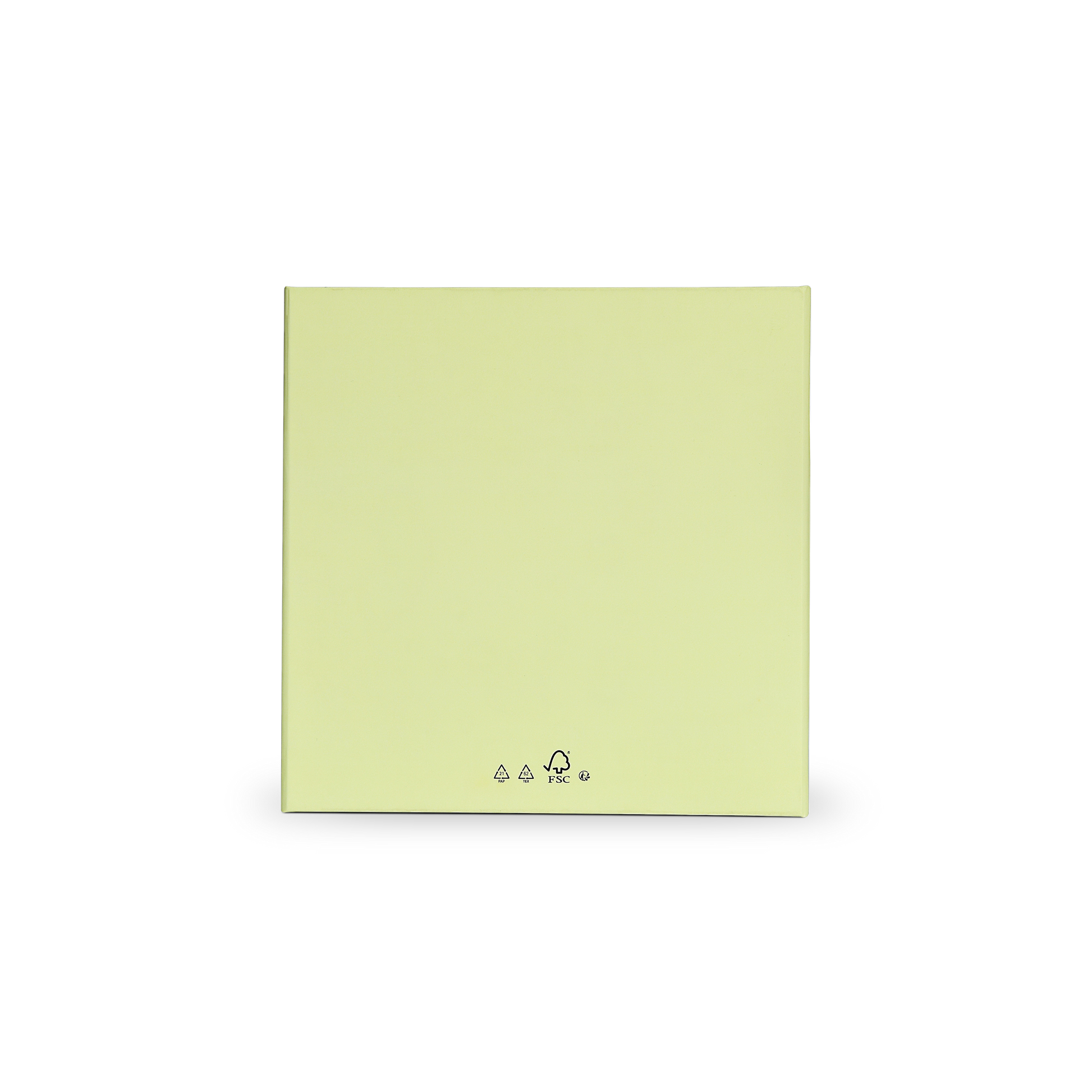 Premium Light Green Embossed Silver Foil Rigid Folding Book-Style Luxury Gift Box