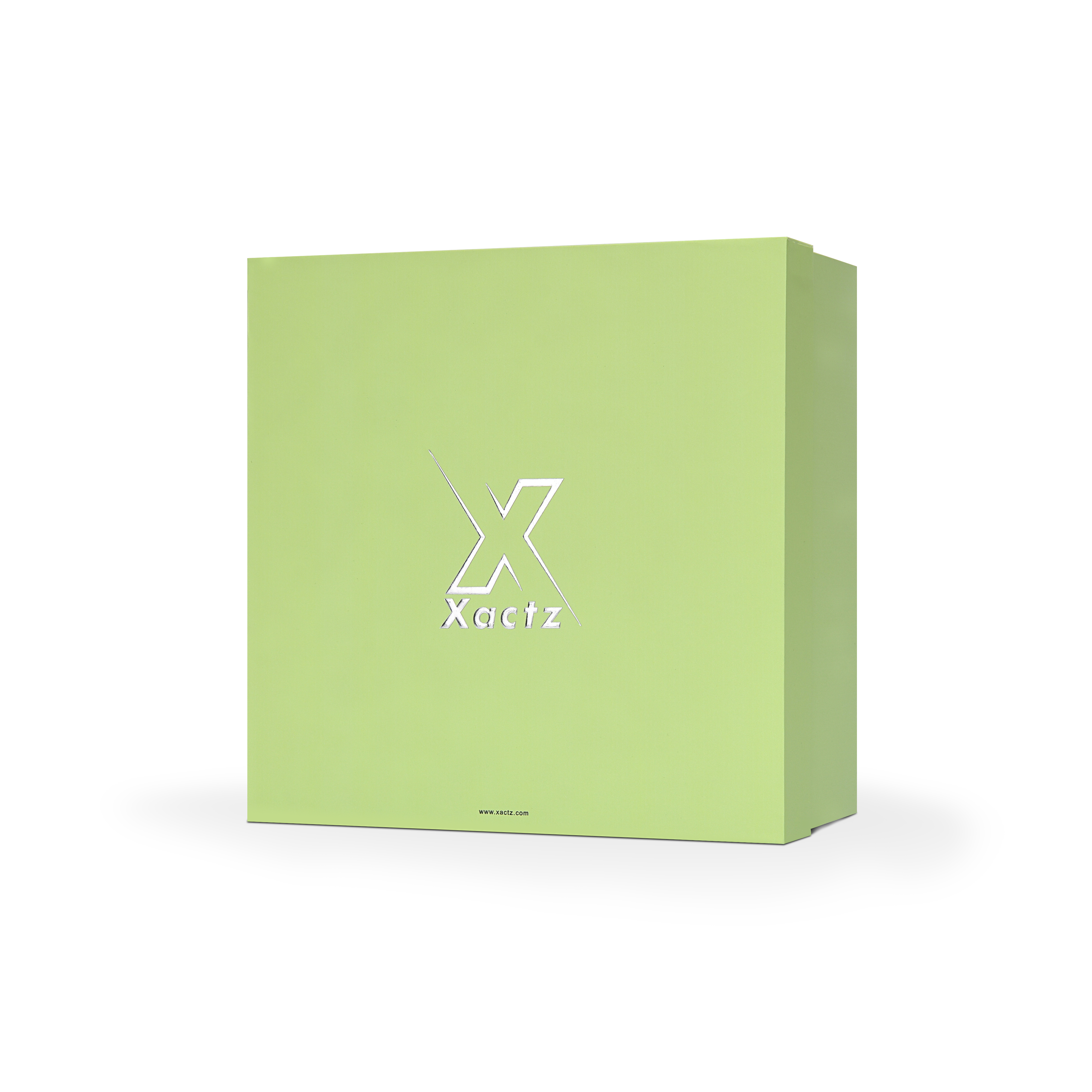 Boîte cloche de luxe vert clair personnalisée avec finition mate