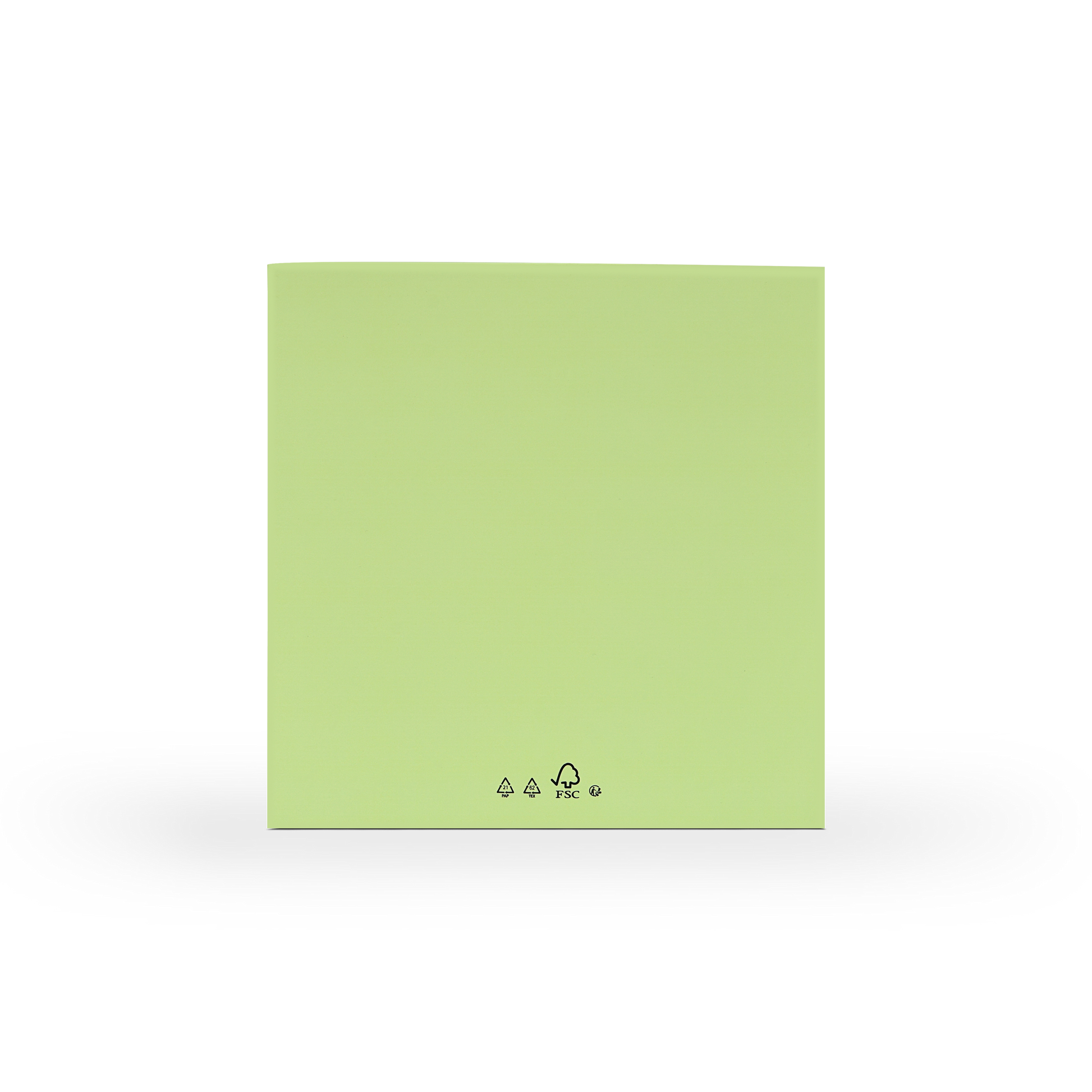 Boîte cloche de luxe vert clair personnalisée avec finition mate