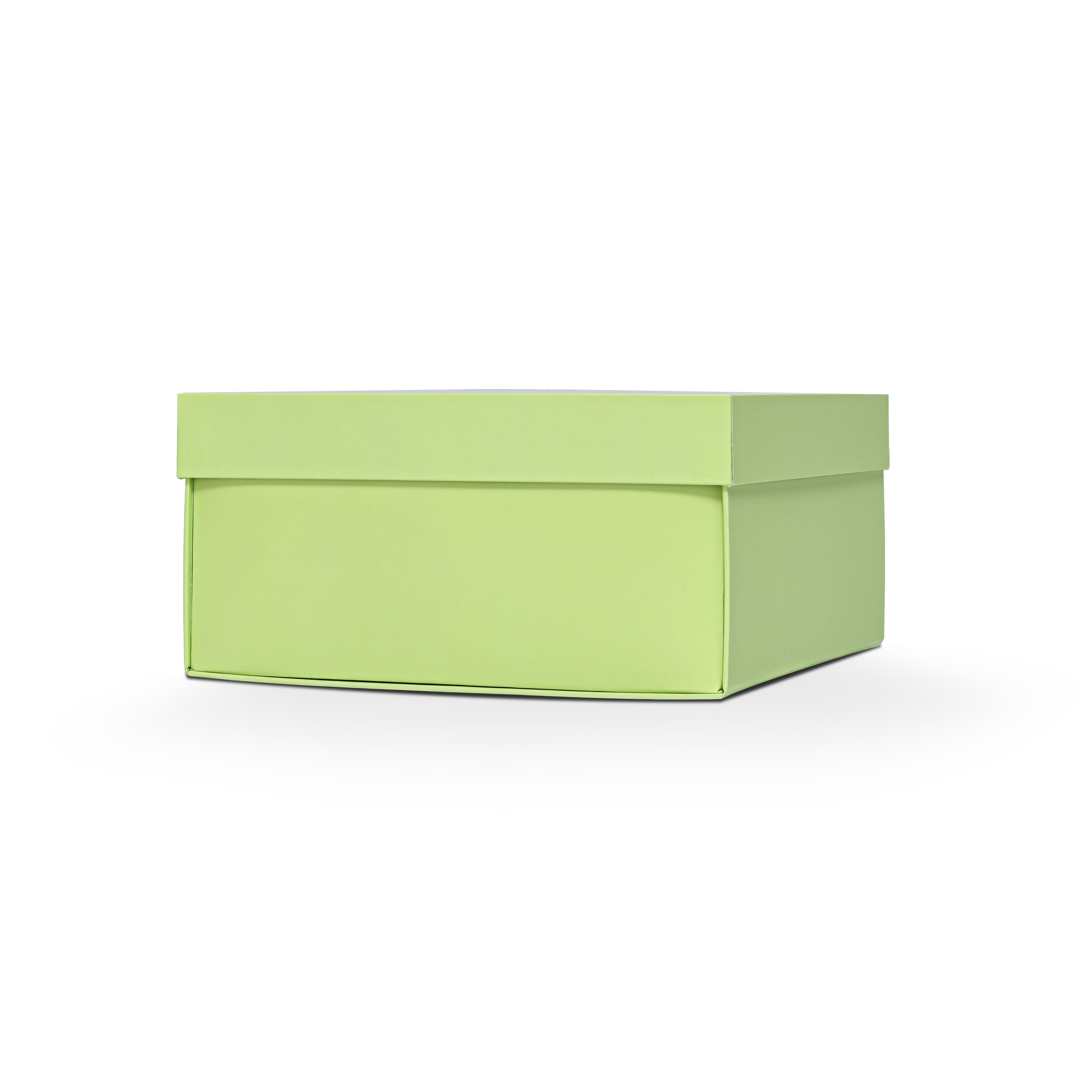 Boîte cloche de luxe vert clair personnalisée avec finition mate