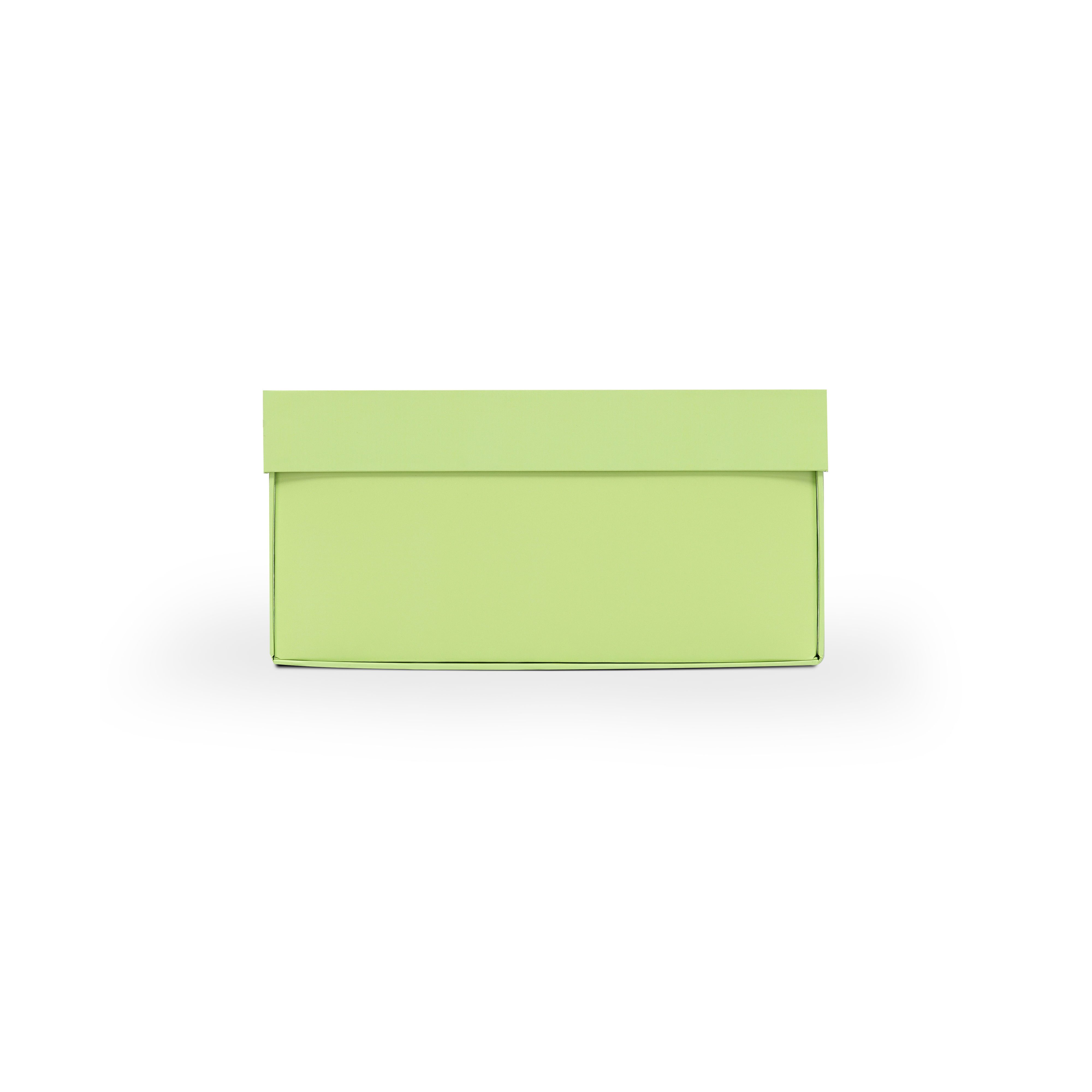 Boîte cloche de luxe vert clair personnalisée avec finition mate