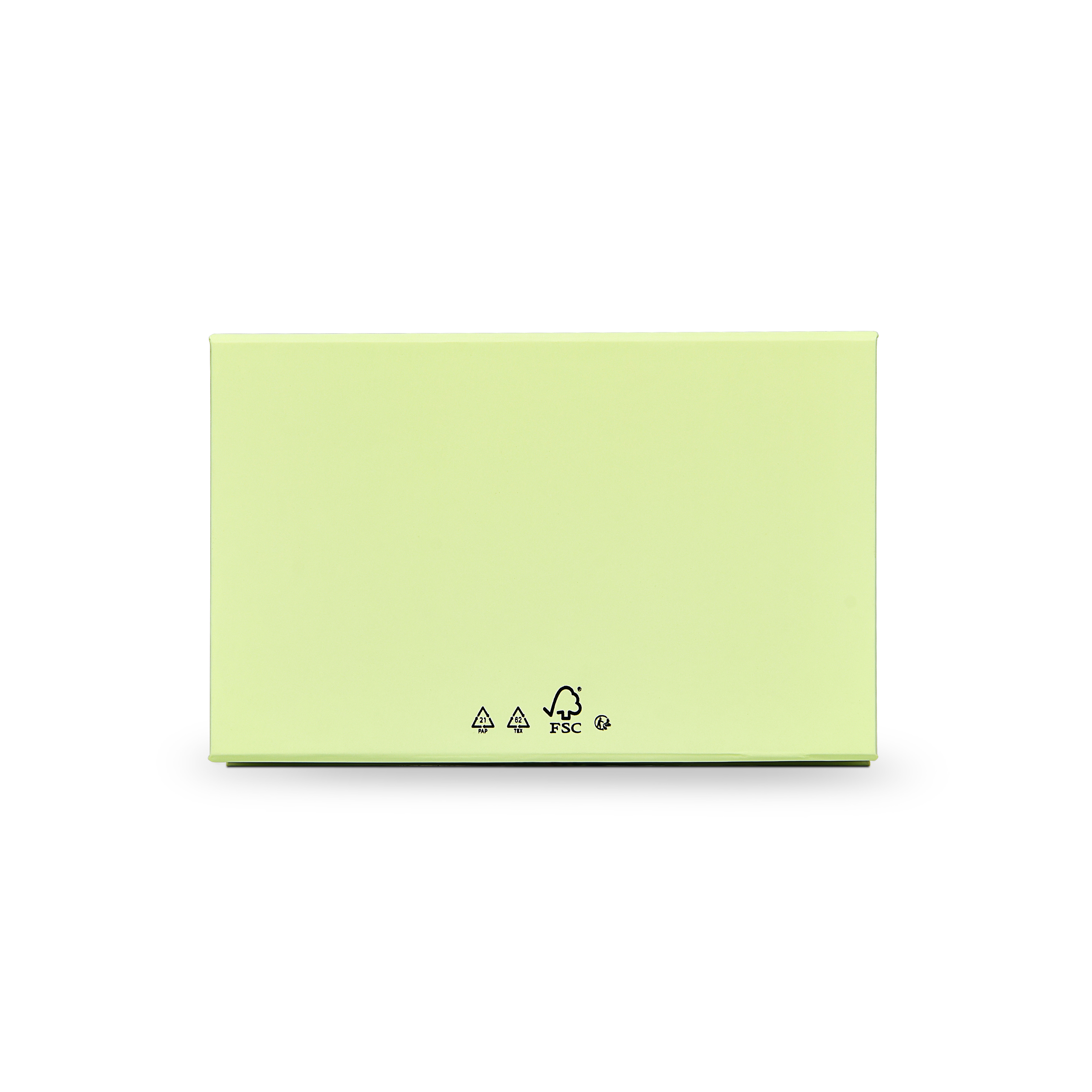 Premium Light Green Folding Book-Style Box with Embossed Bright Gold Foil, Touch Film, Magnetic Closure and Decorative Ribbon