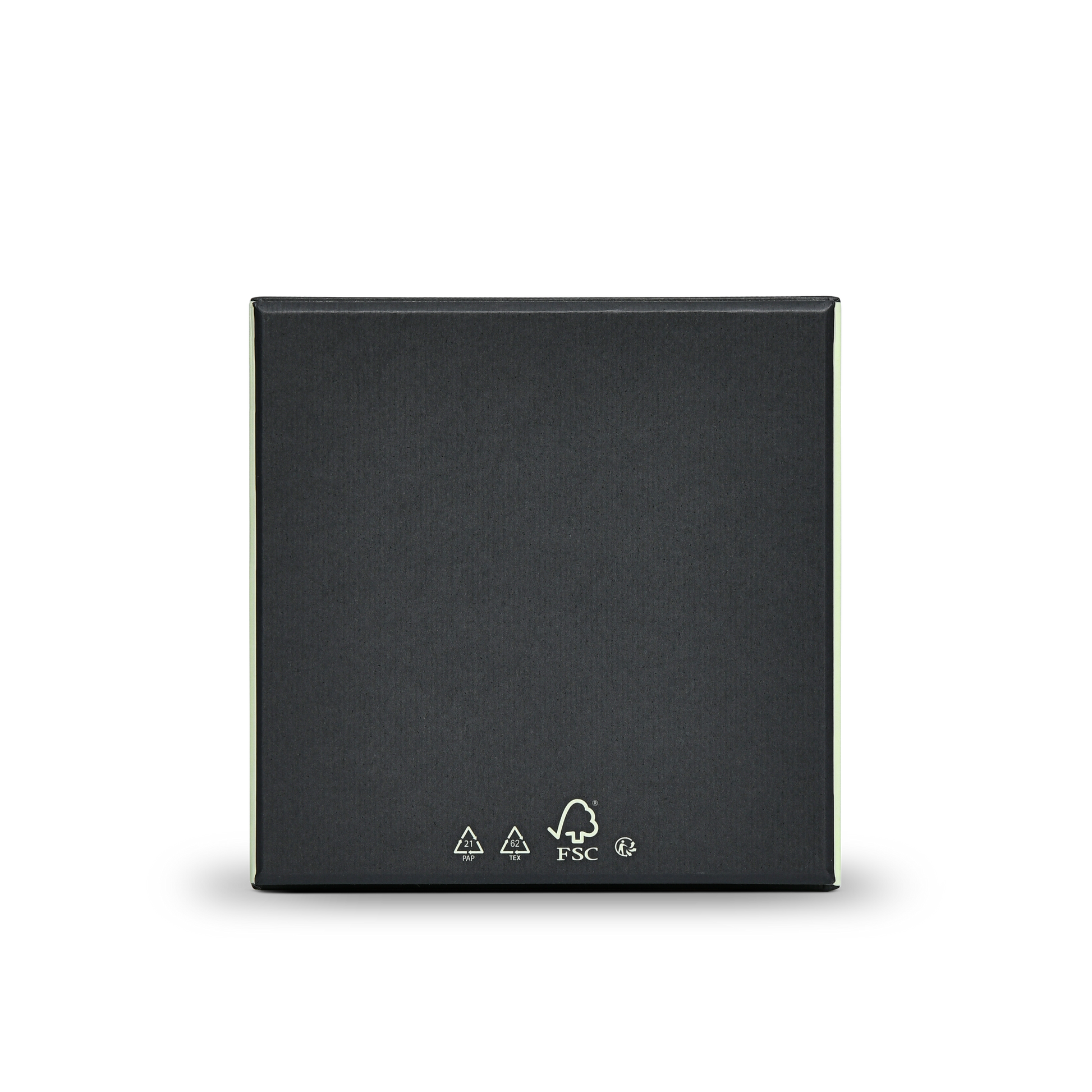 Premium Light Green Silver Embossed Luxury Lid and Base Gift Box