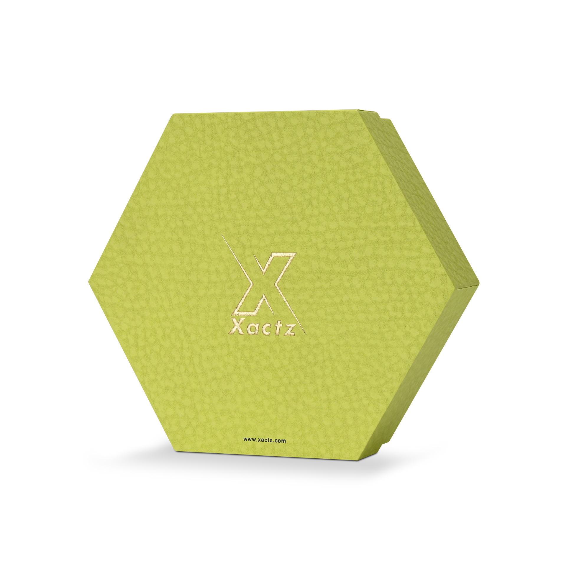 Luxury Custom Hexagonal Lid Base Box Six Compartment Green Packaging