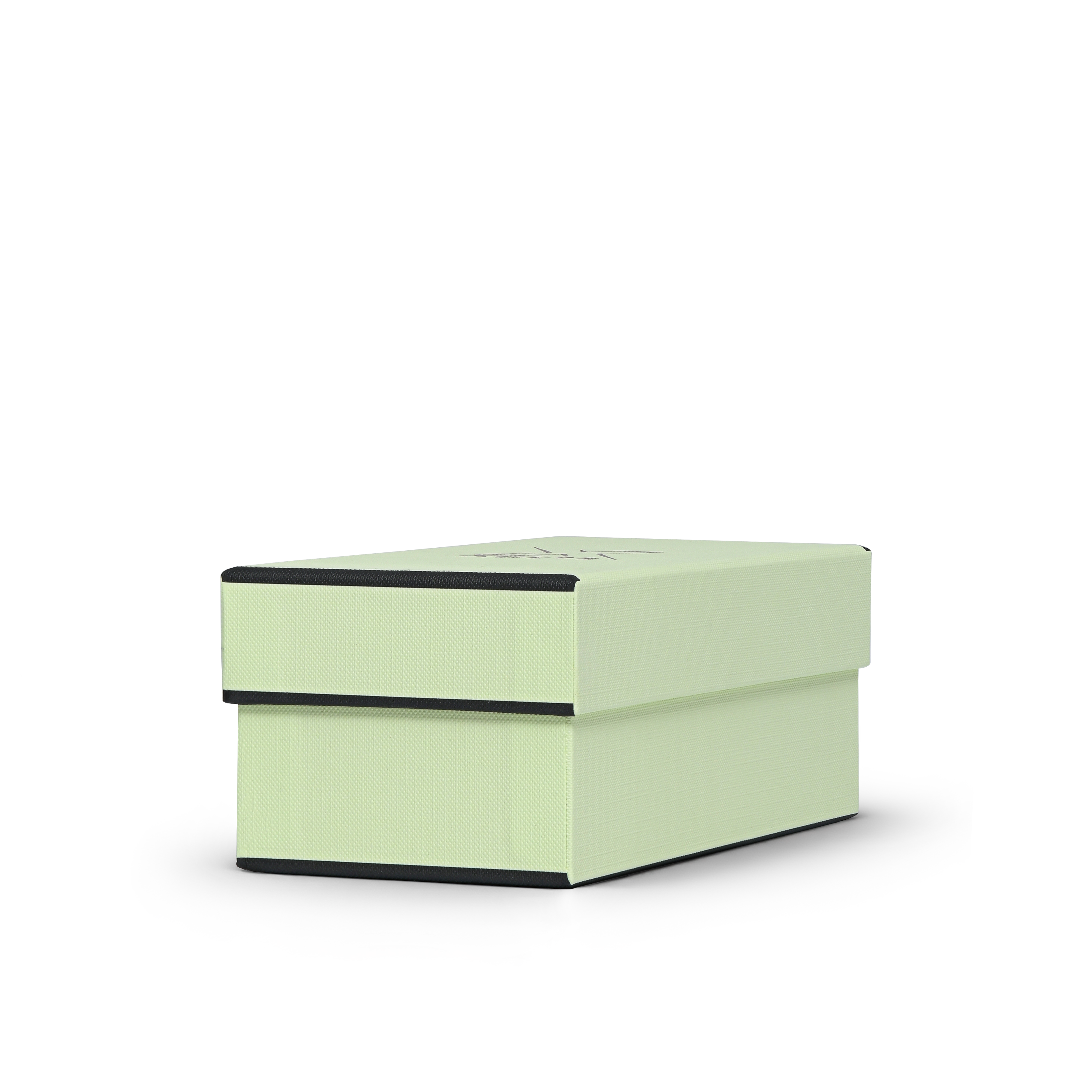 Premium Lotus Textured Paper Gold Foil Logo Embossed Lid & Base Gift Box