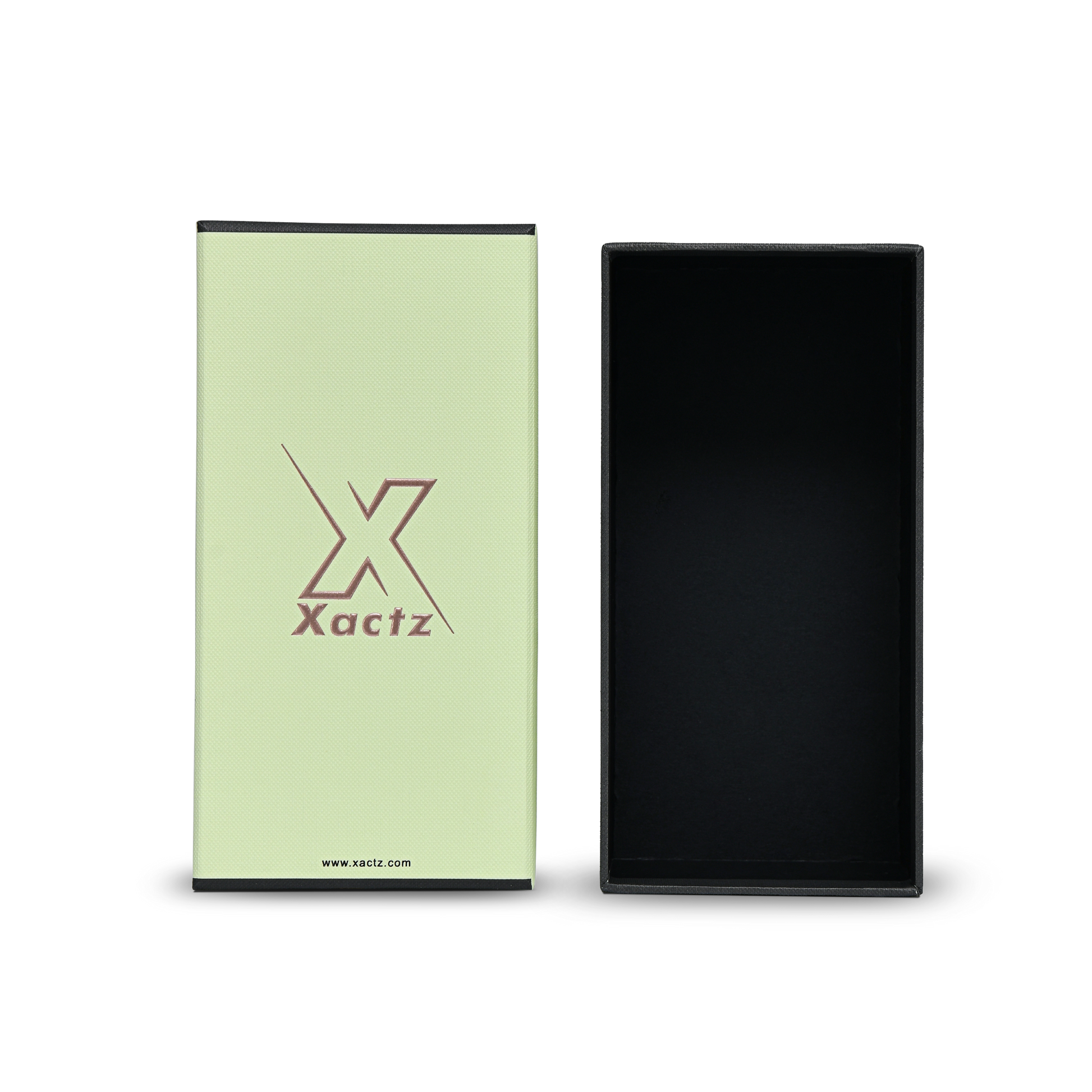 Premium Lotus Textured Paper Gold Foil Logo Embossed Lid & Base Gift Box