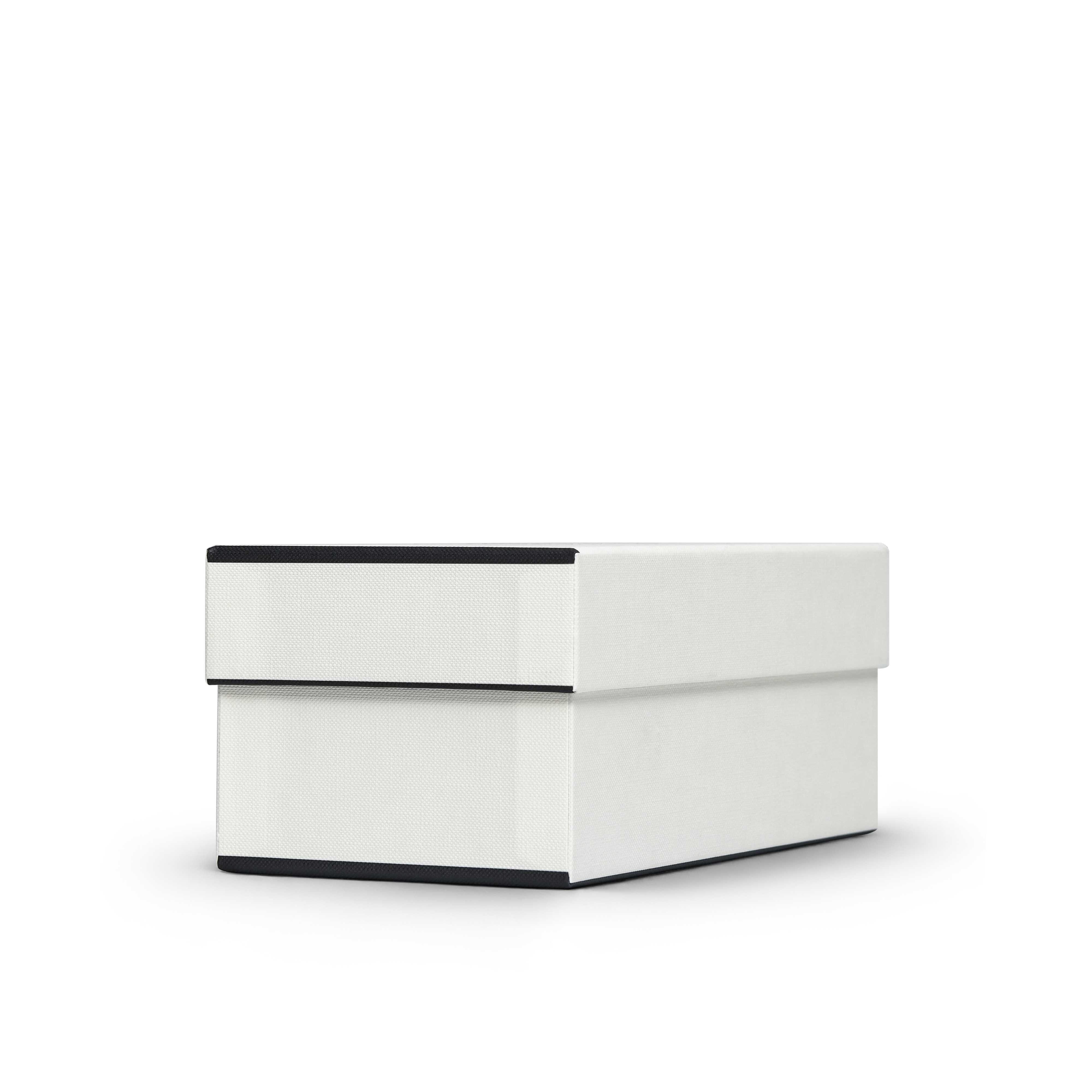 Premium Matte Silver Embossed Logo Gift Box