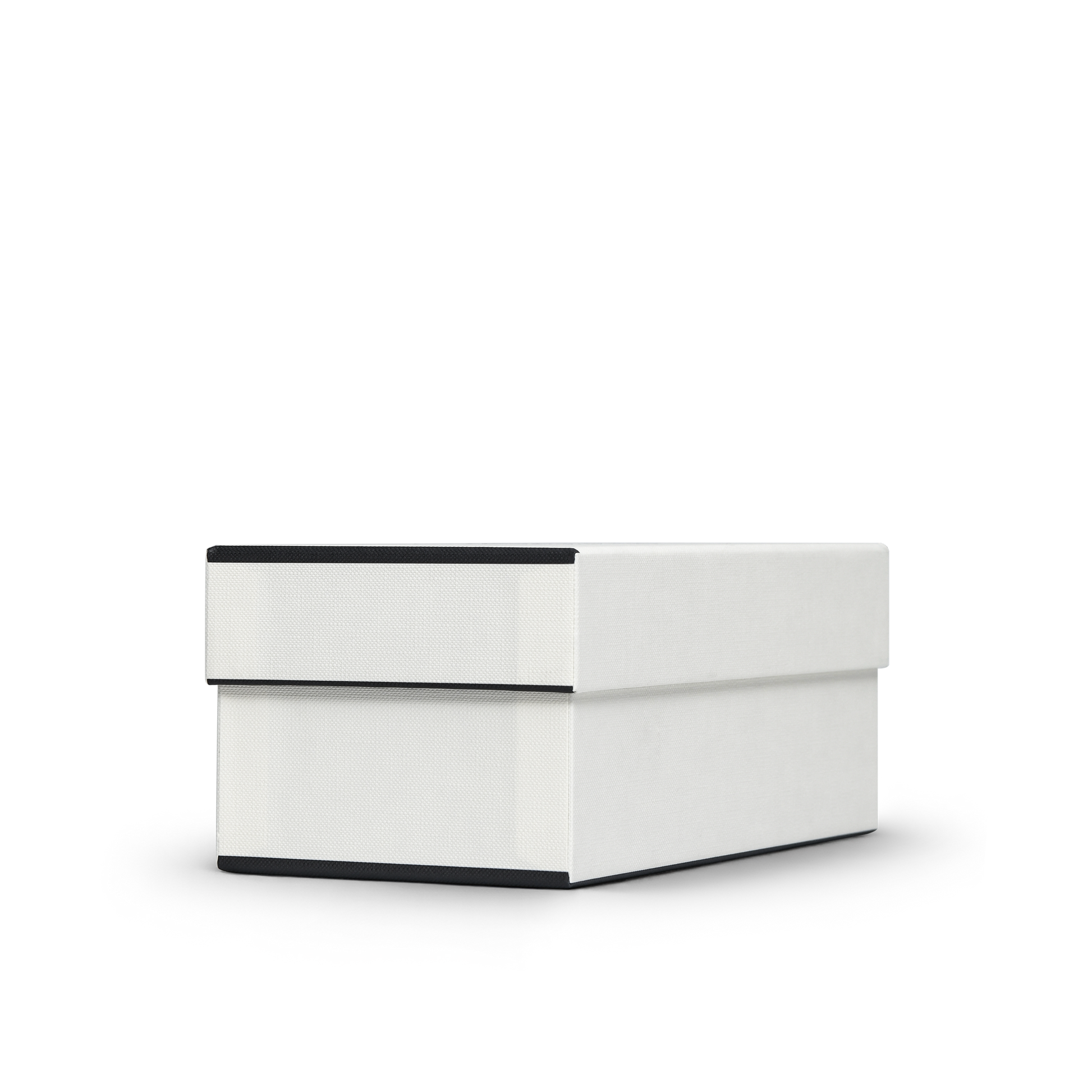 Premium Matte Silver Embossed Logo Gift Box