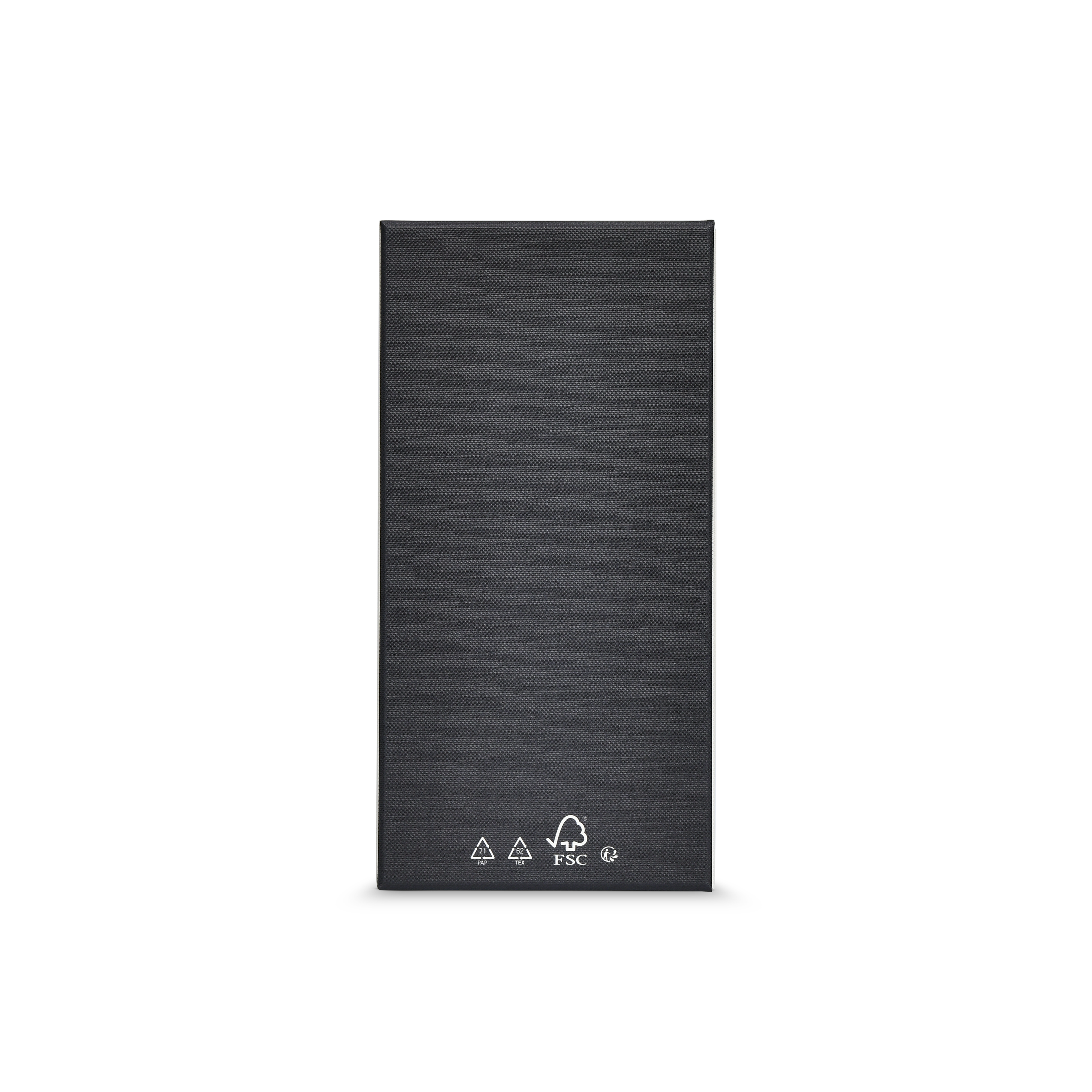 Premium Matte Silver Embossed Logo Gift Box