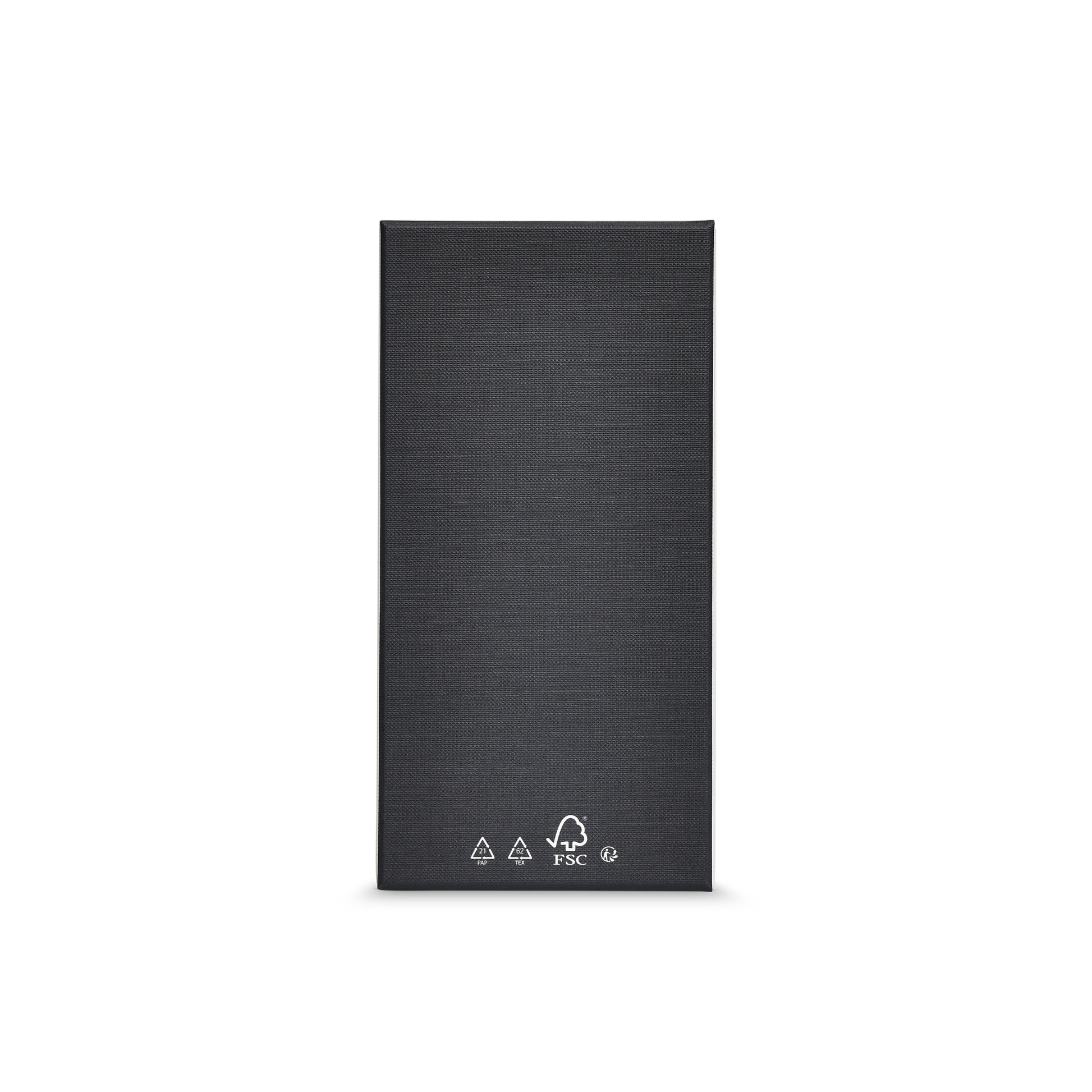 Premium Matte Silver Embossed Logo Gift Box