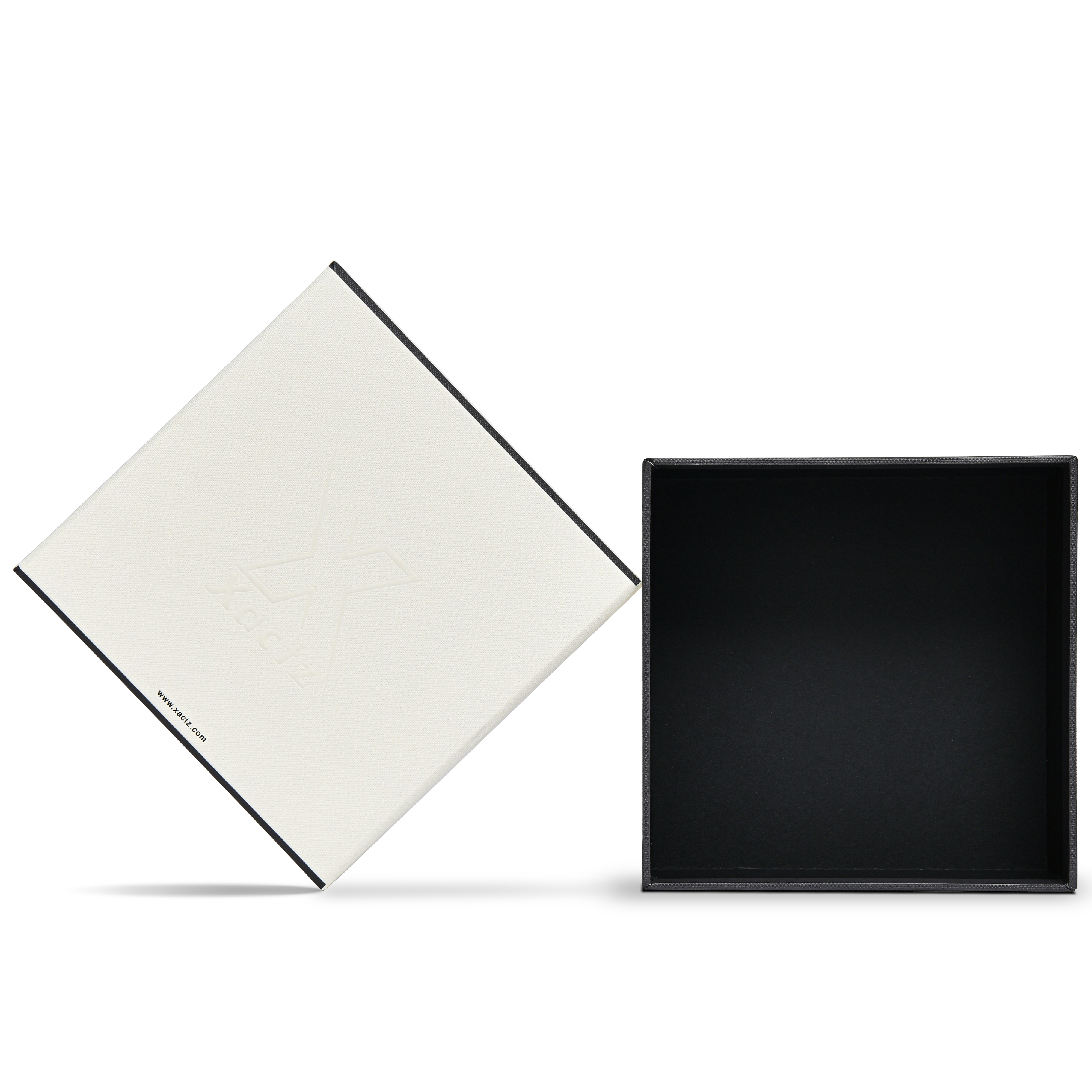 Premium Off-White Blind Embossed Luxury Lid and Base Gift Box