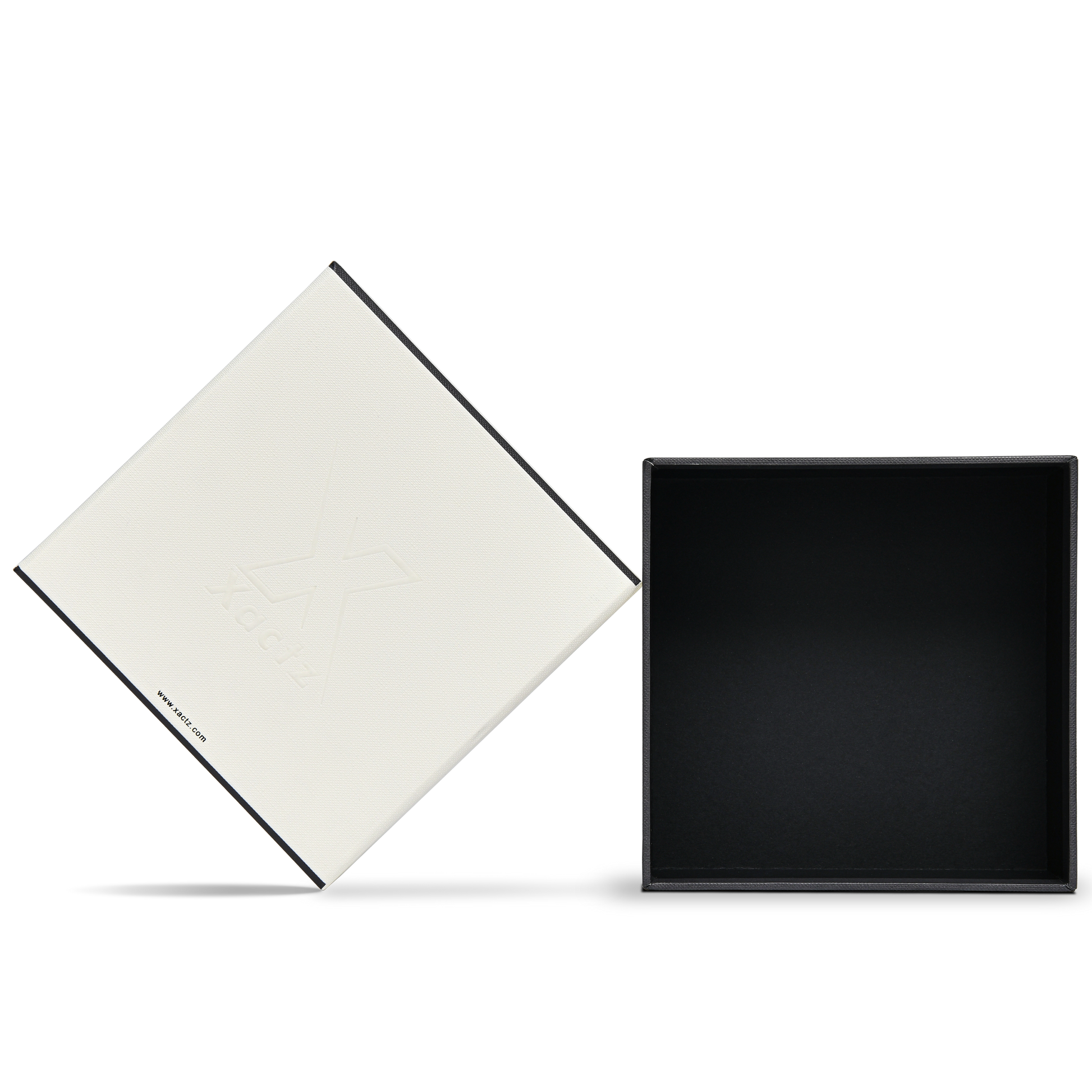 Premium Off-White Blind Embossed Luxury Lid and Base Gift Box