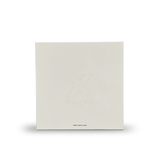 Premium Off-White Hot Stamped Lid and Base Luxury Gift Box