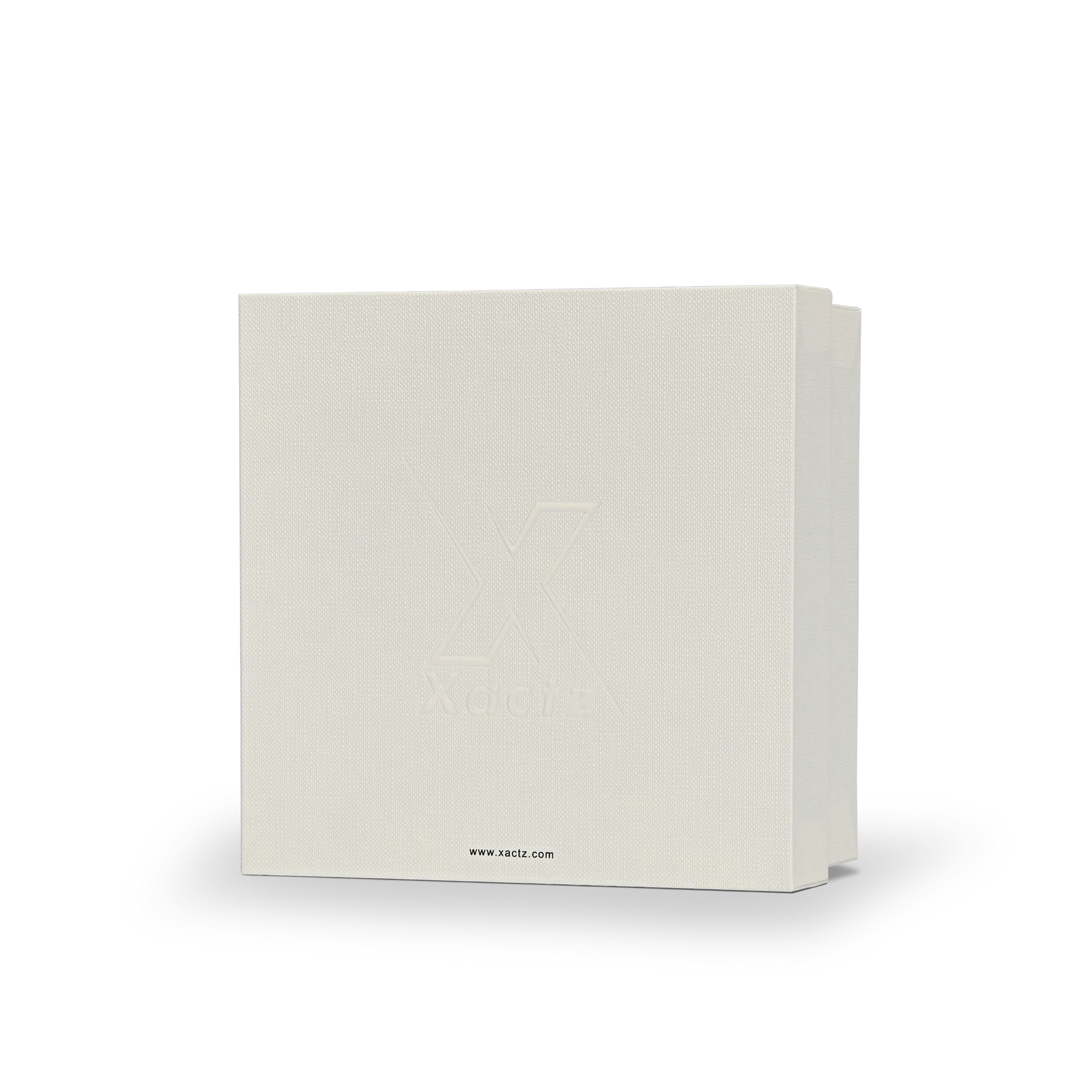 Premium Off-White Hot Stamped Lid and Base Luxury Gift Box