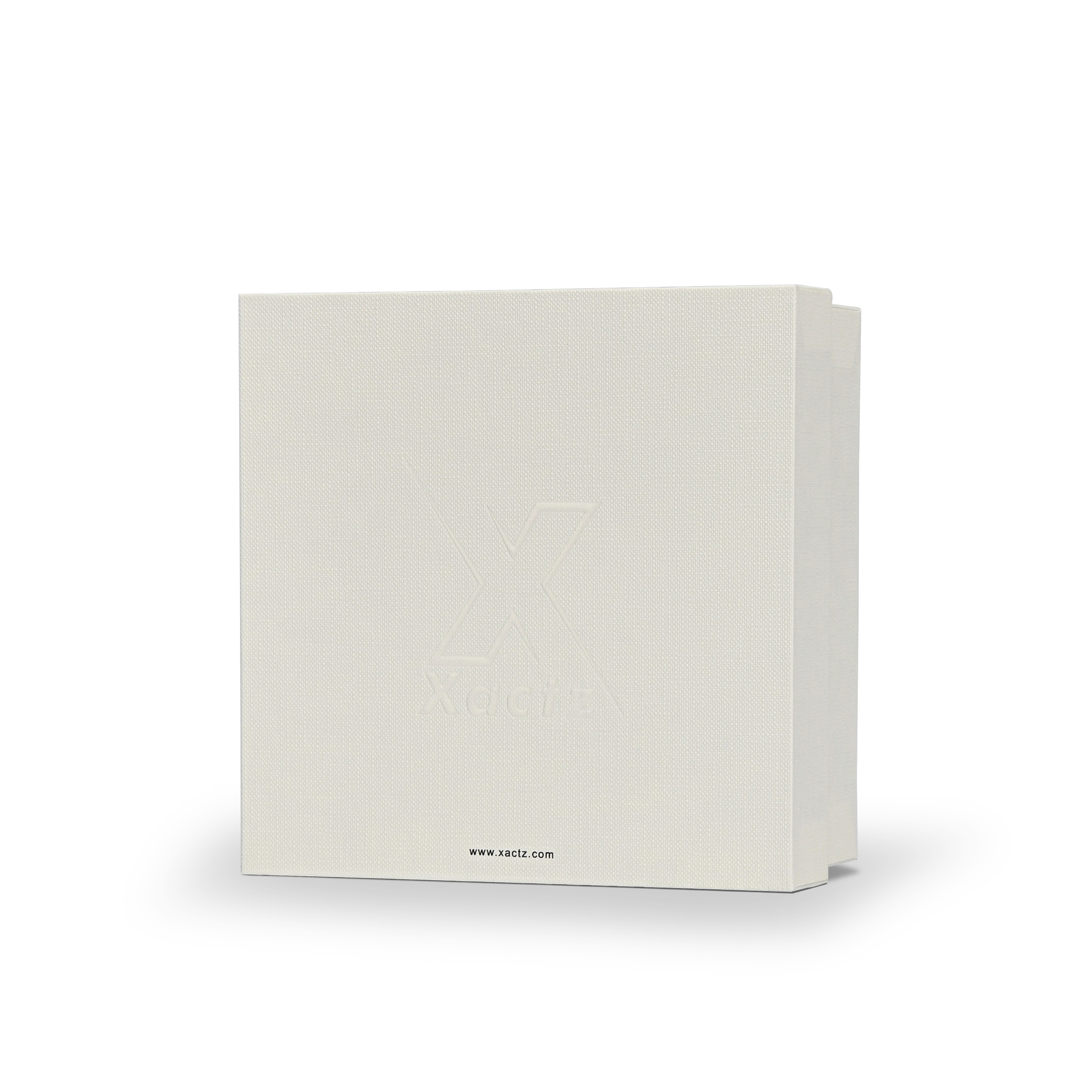 Premium Off-White Hot Stamped Lid and Base Luxury Gift Box