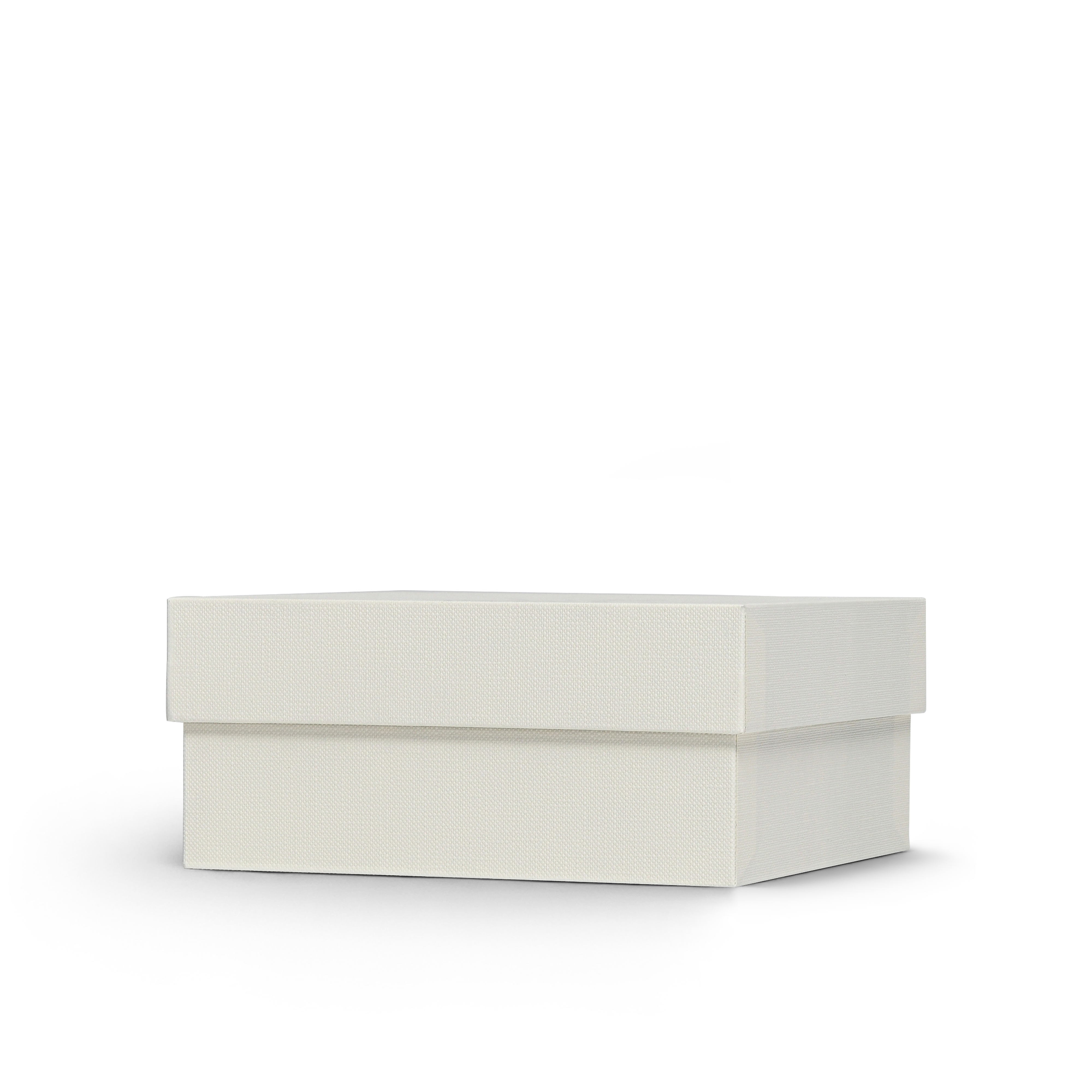 Premium Off-White Hot Stamped Lid and Base Luxury Gift Box