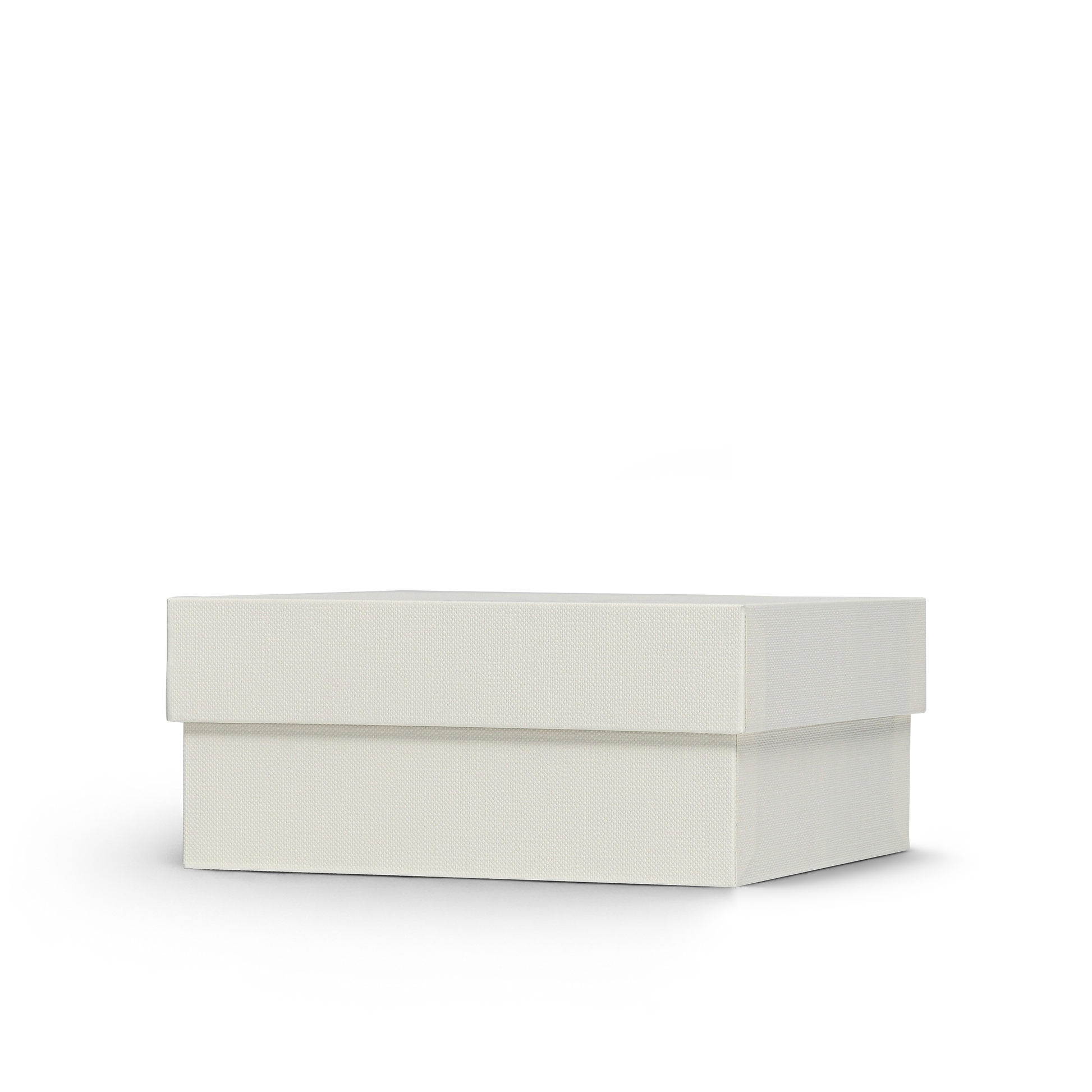 Premium Off-White Hot Stamped Lid and Base Luxury Gift Box