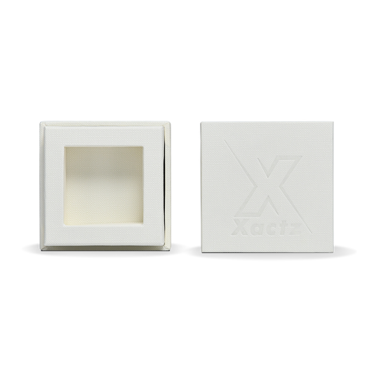 Luxuriöse maßgeschneiderte off-white roségoldene geprägte kleine Deckel- und Boden-Geschenkboxen-Verpackung