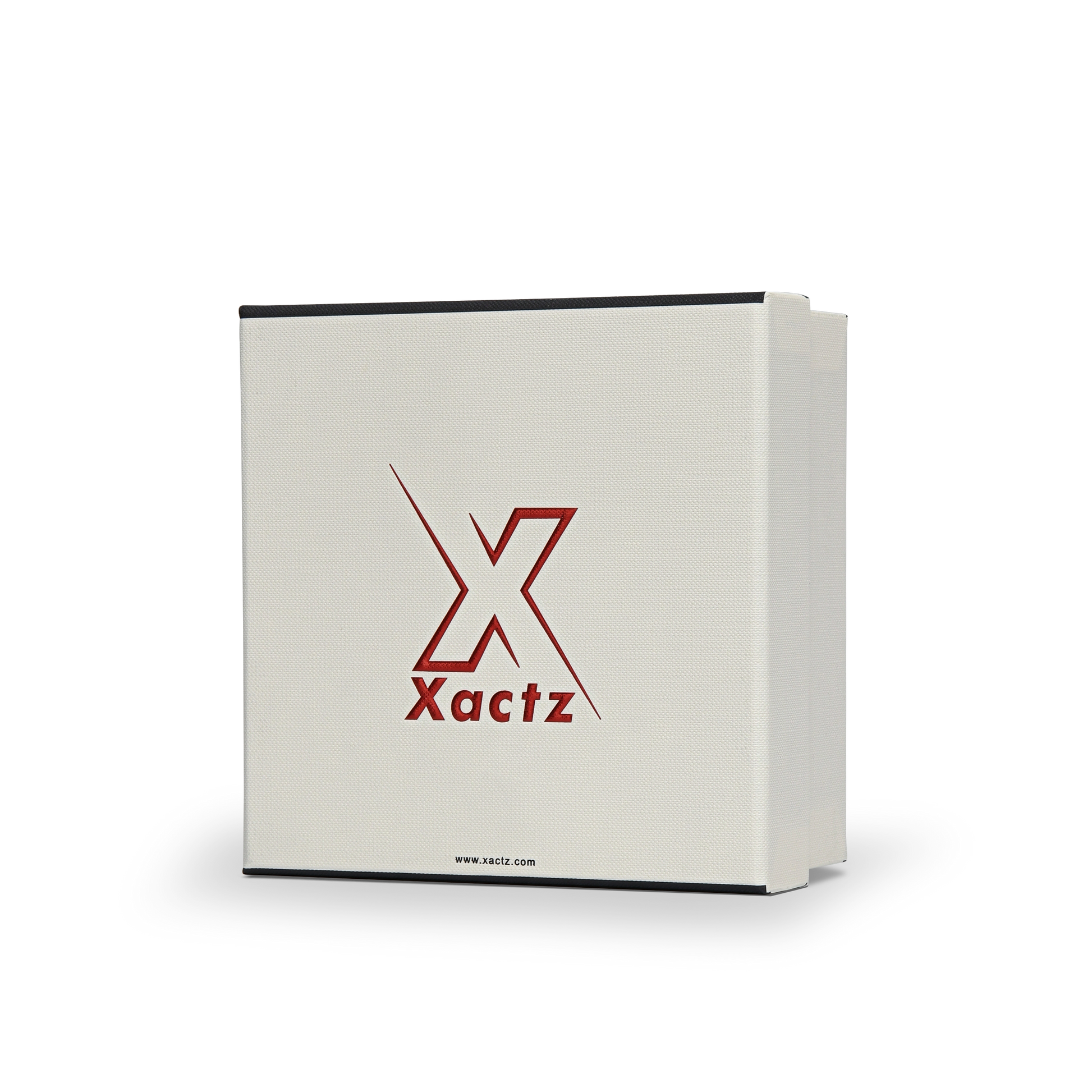 Premium Off-White Red-Gold Embossed Luxury Lid and Base Gift Box