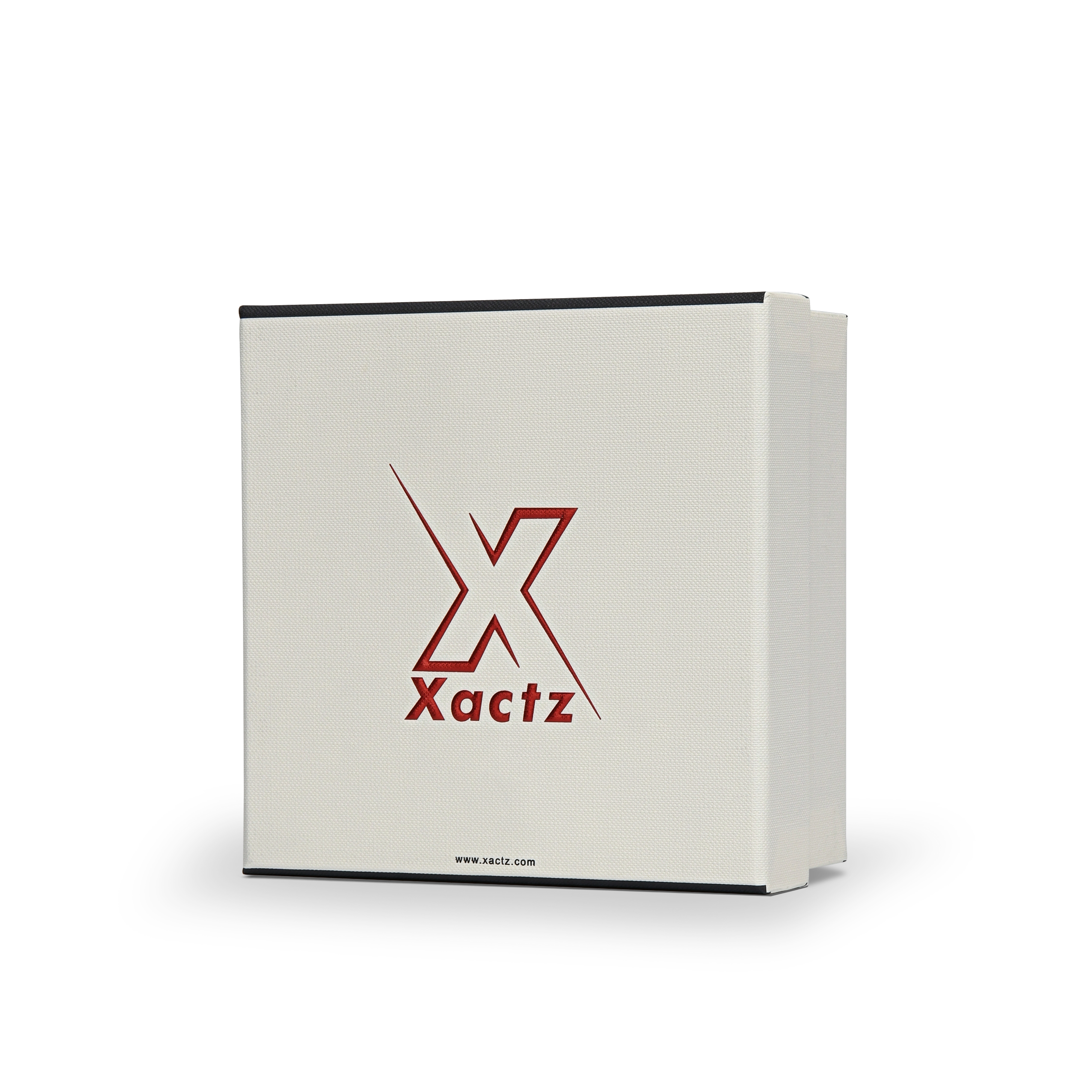 Premium Off-White Red-Gold Embossed Luxury Lid and Base Gift Box