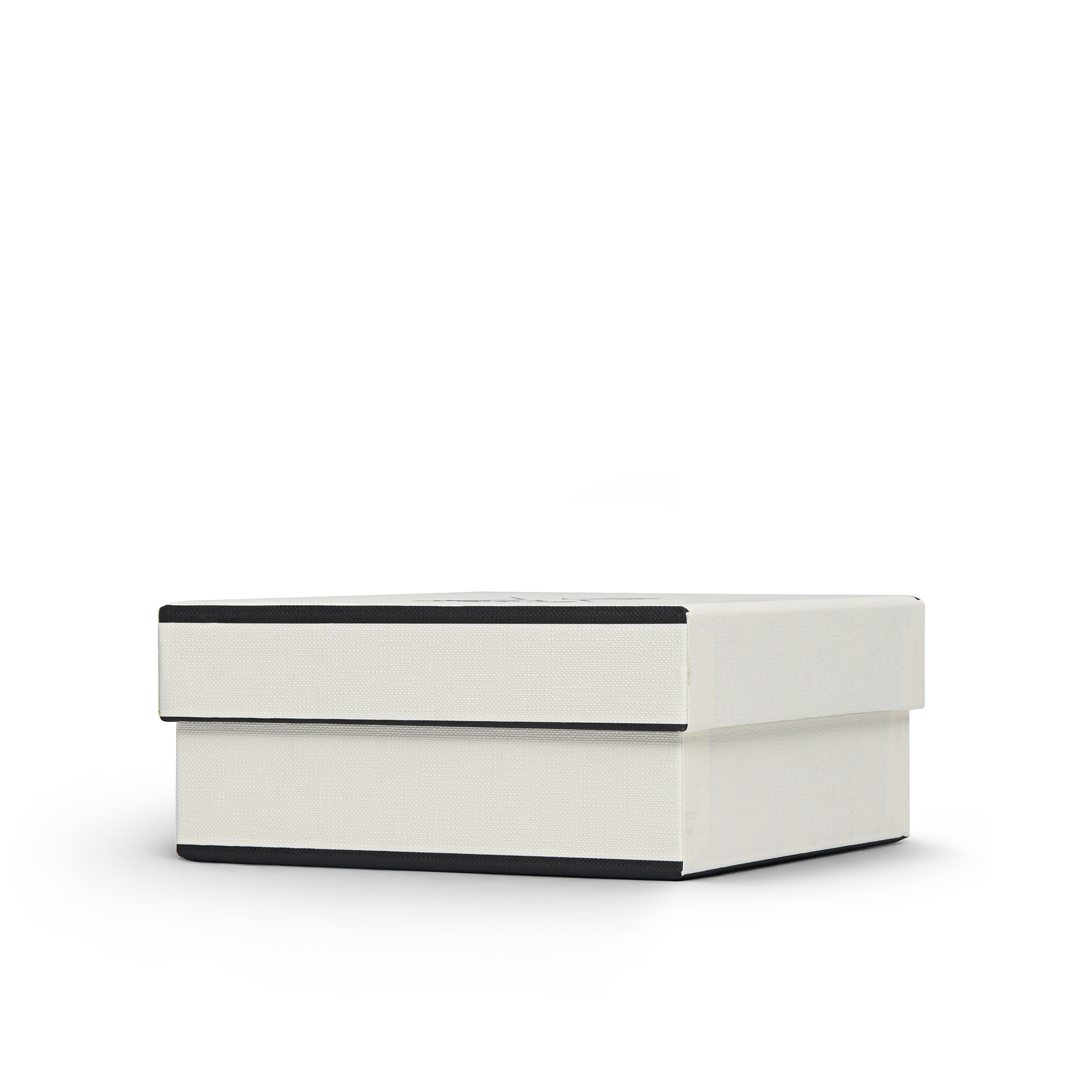 Premium Off-White Red-Gold Embossed Luxury Lid and Base Gift Box