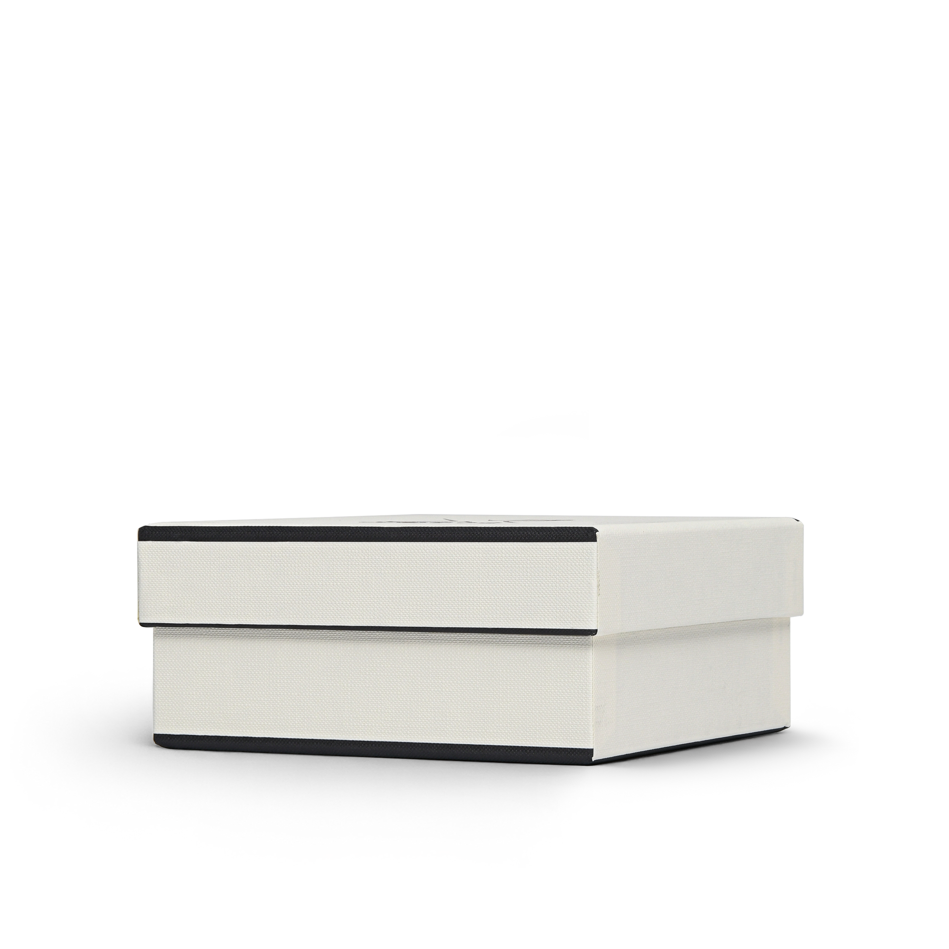 Premium Off-White Red-Gold Embossed Luxury Lid and Base Gift Box