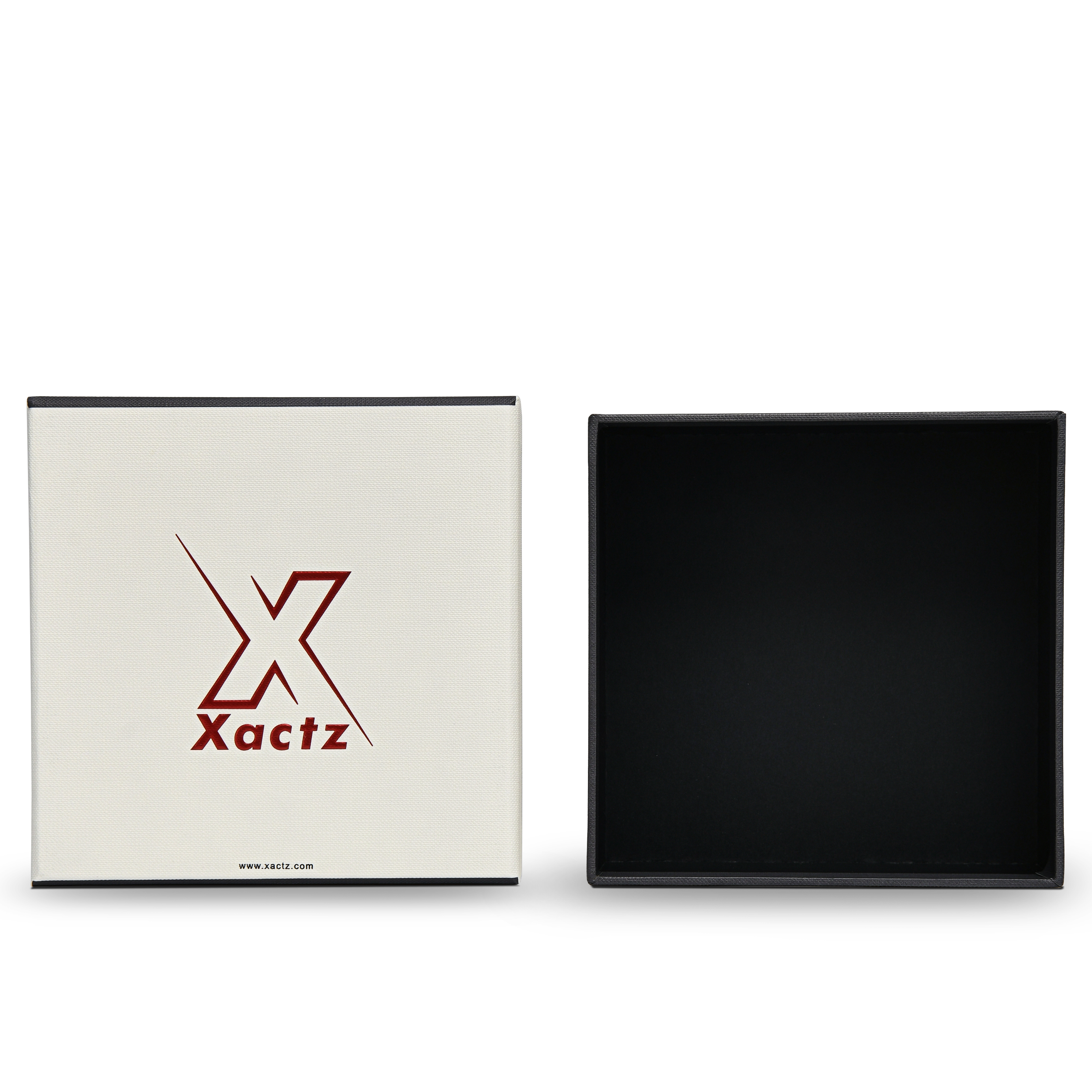 Premium Off-White Red-Gold Embossed Luxury Lid and Base Gift Box