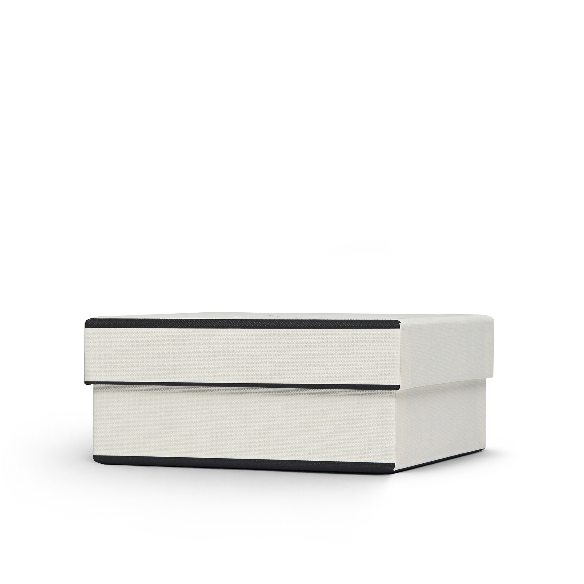 Premium Off-White Red-Gold Hot Stamped Luxury Lid and Base Gift Box