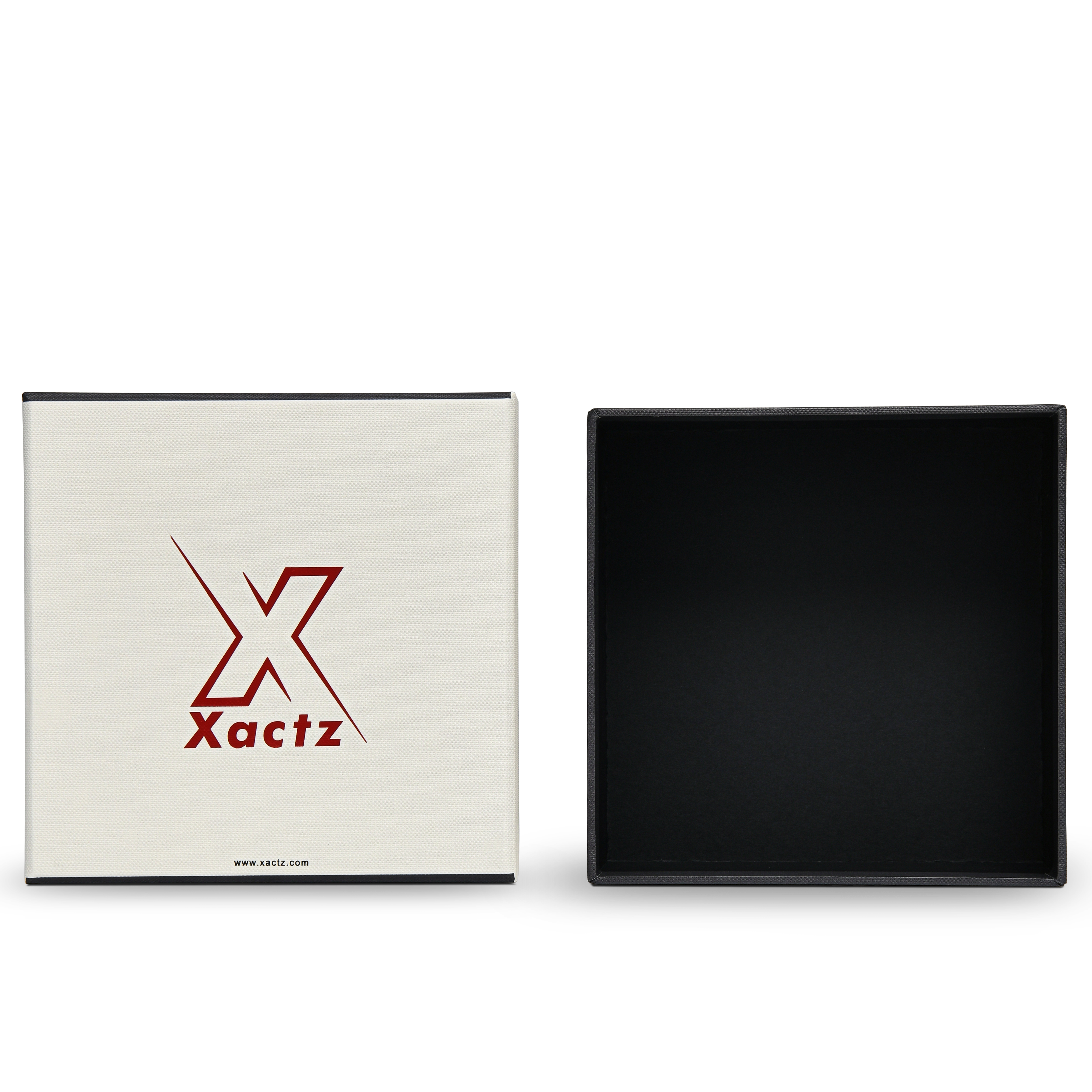 Premium Off-White Red-Gold Hot Stamped Luxury Lid and Base Gift Box