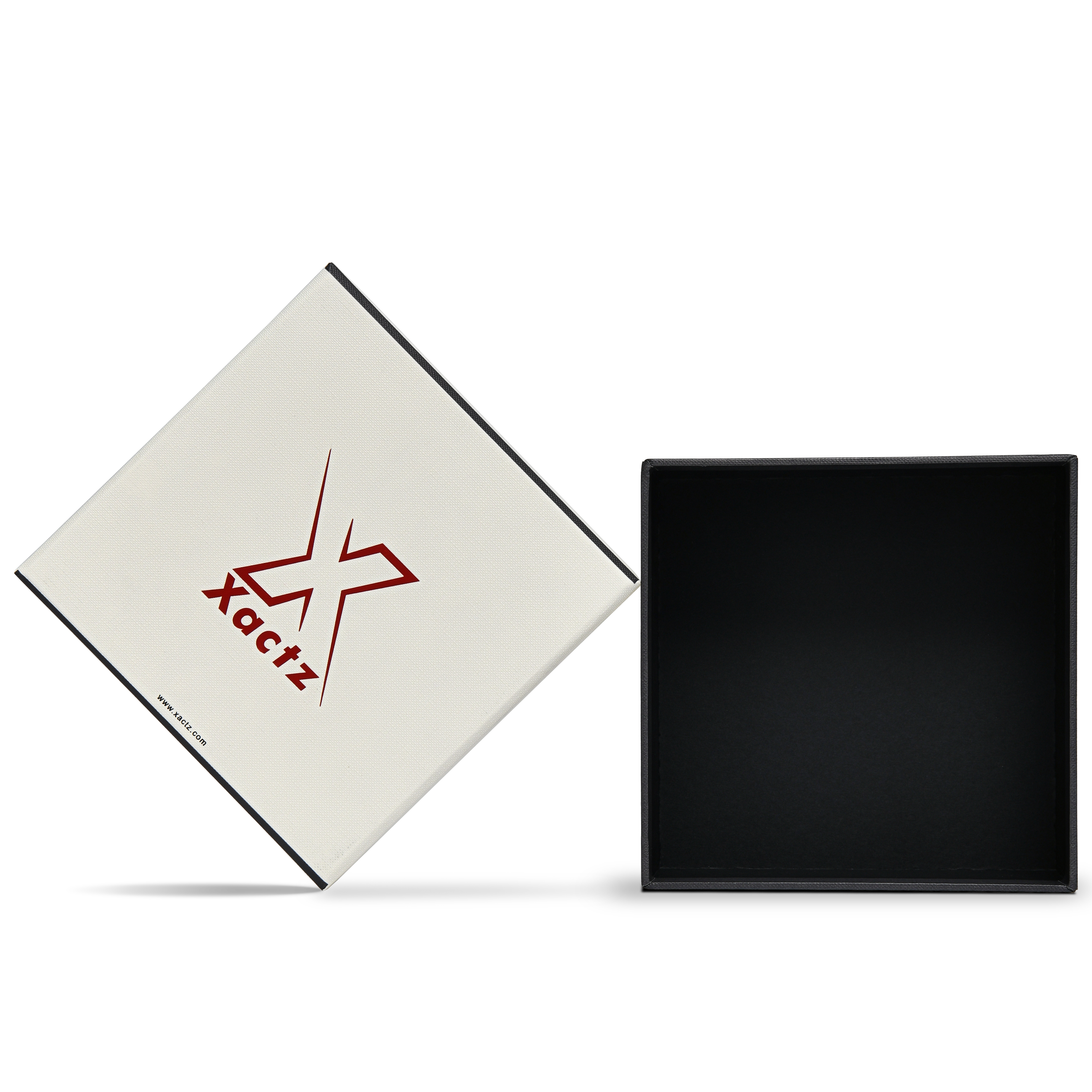 Premium Off-White Red-Gold Hot Stamped Luxury Lid and Base Gift Box