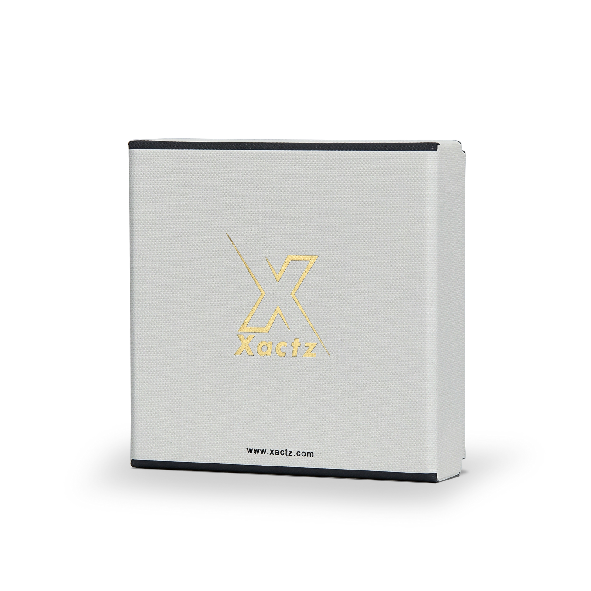 Premium Off-White Textured Gold Hot Stamped Luxury Lid and Base Gift Box with Interior Printing