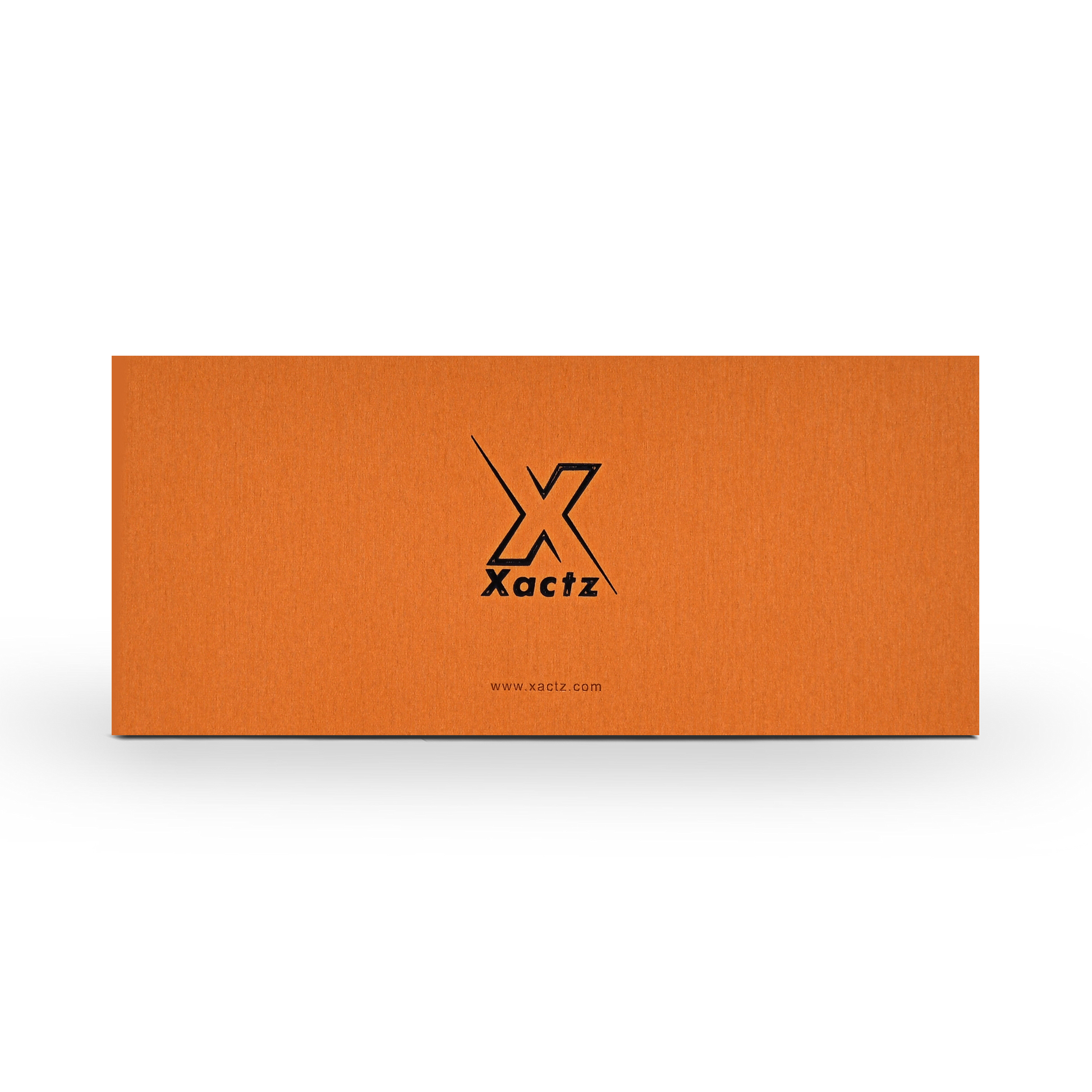 Emballage Éco-Responsable de Luxe avec Boîte et Couvercle Orange Personnalisés